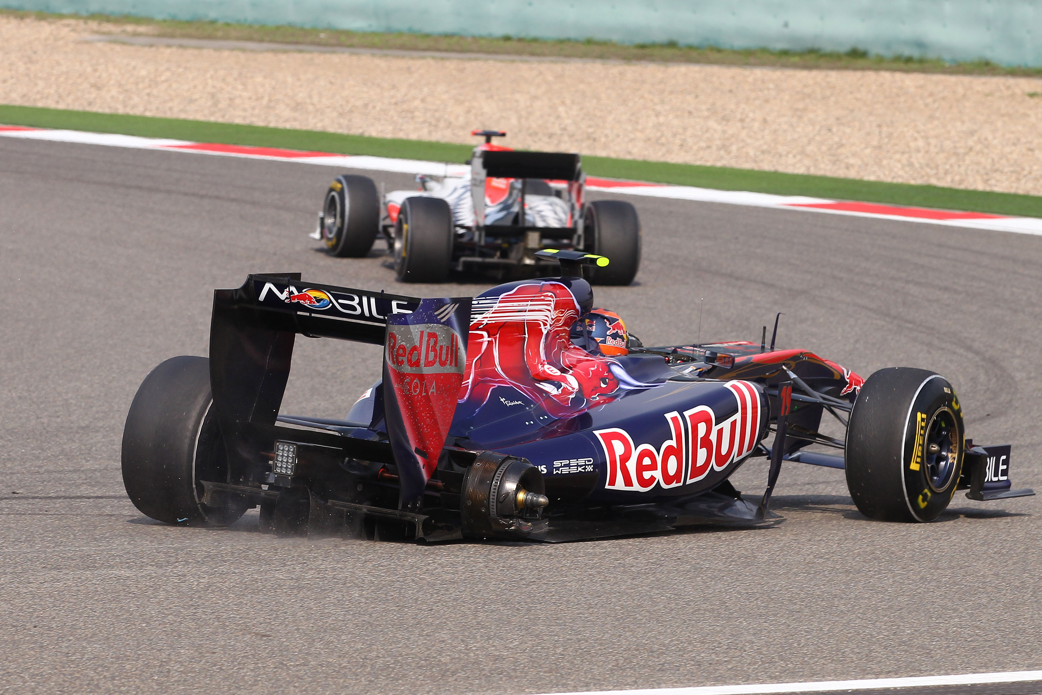 Toro Rosso krijgt boete voor losgelopen wiel