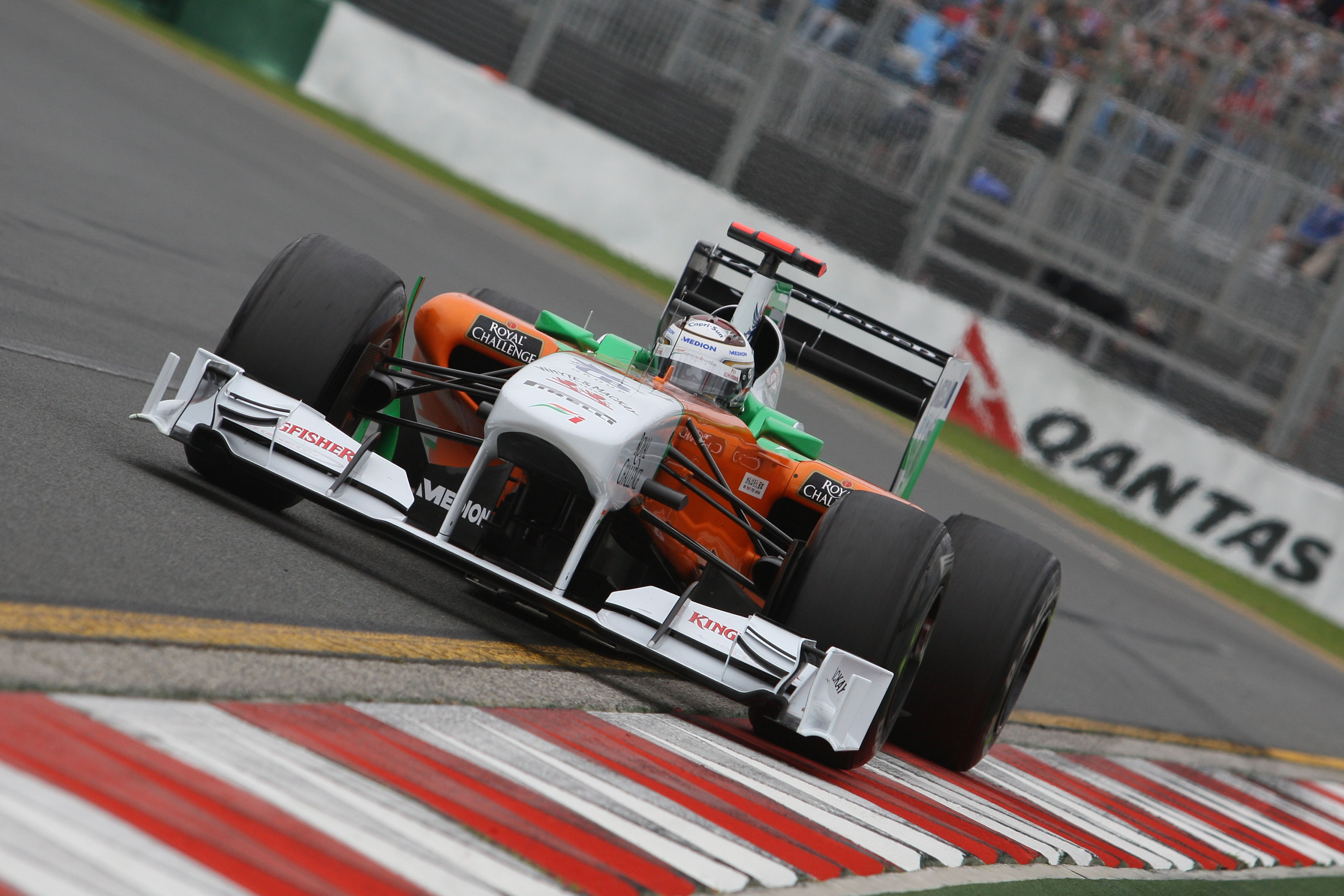 Force India zet in op dubbele puntenfinish