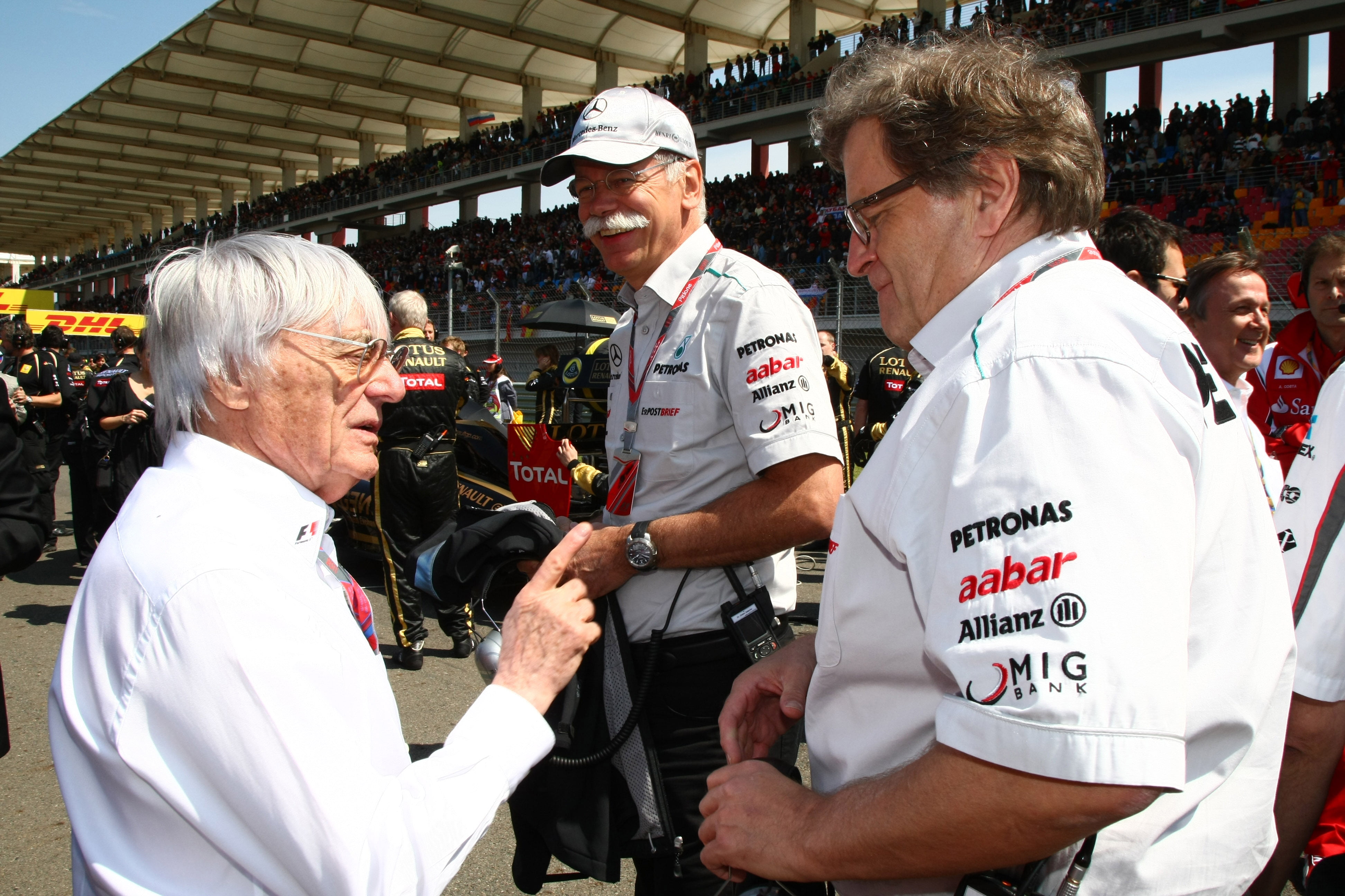 Ecclestone niet bang voor splitsing Formule 1