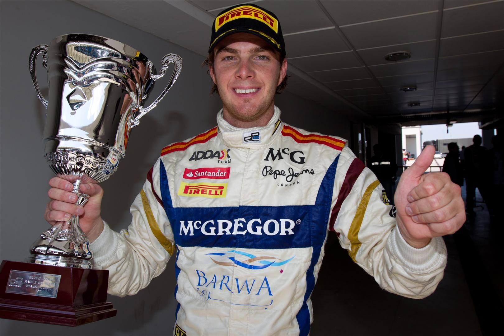 Podium voor Van der Garde