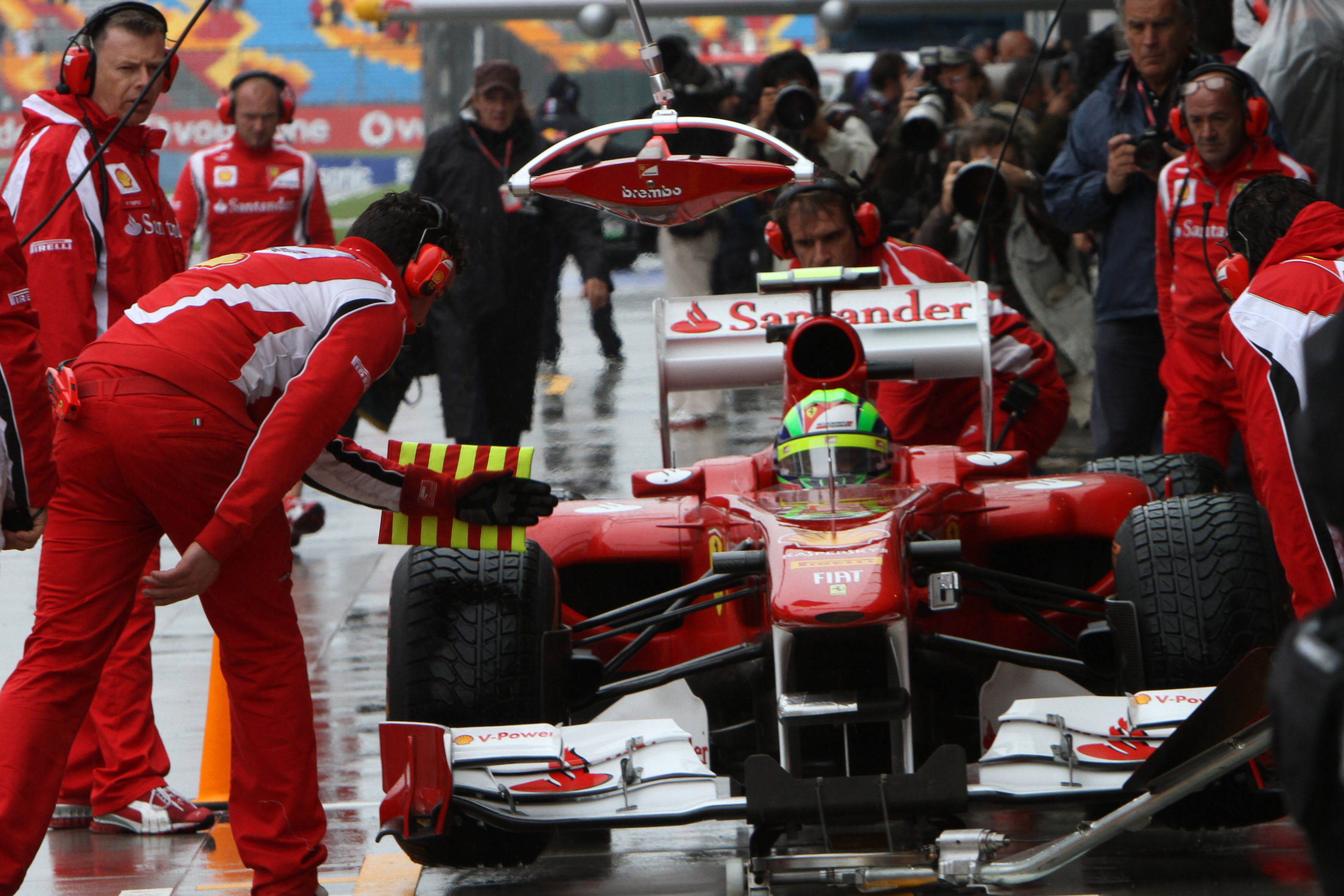 Voorzichtige Massa ziet Ferrari stapjes maken