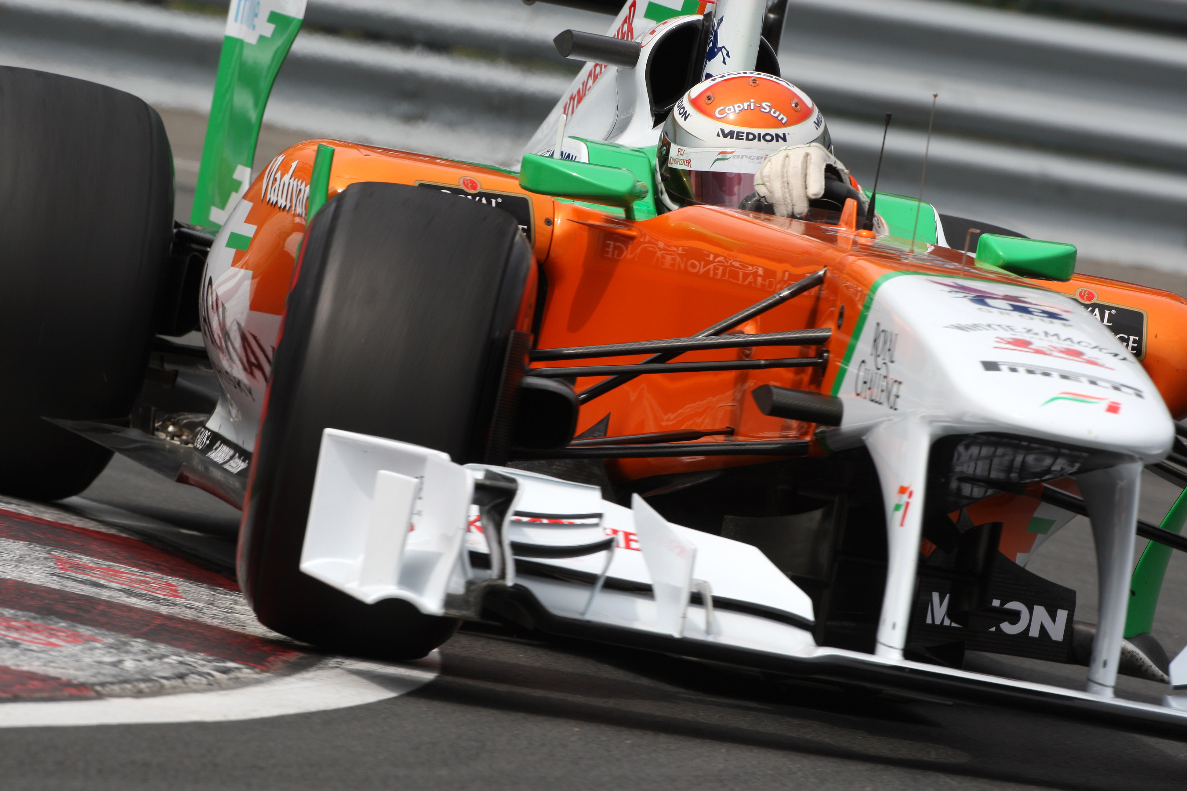 Force India rekent op meer actie in Valencia