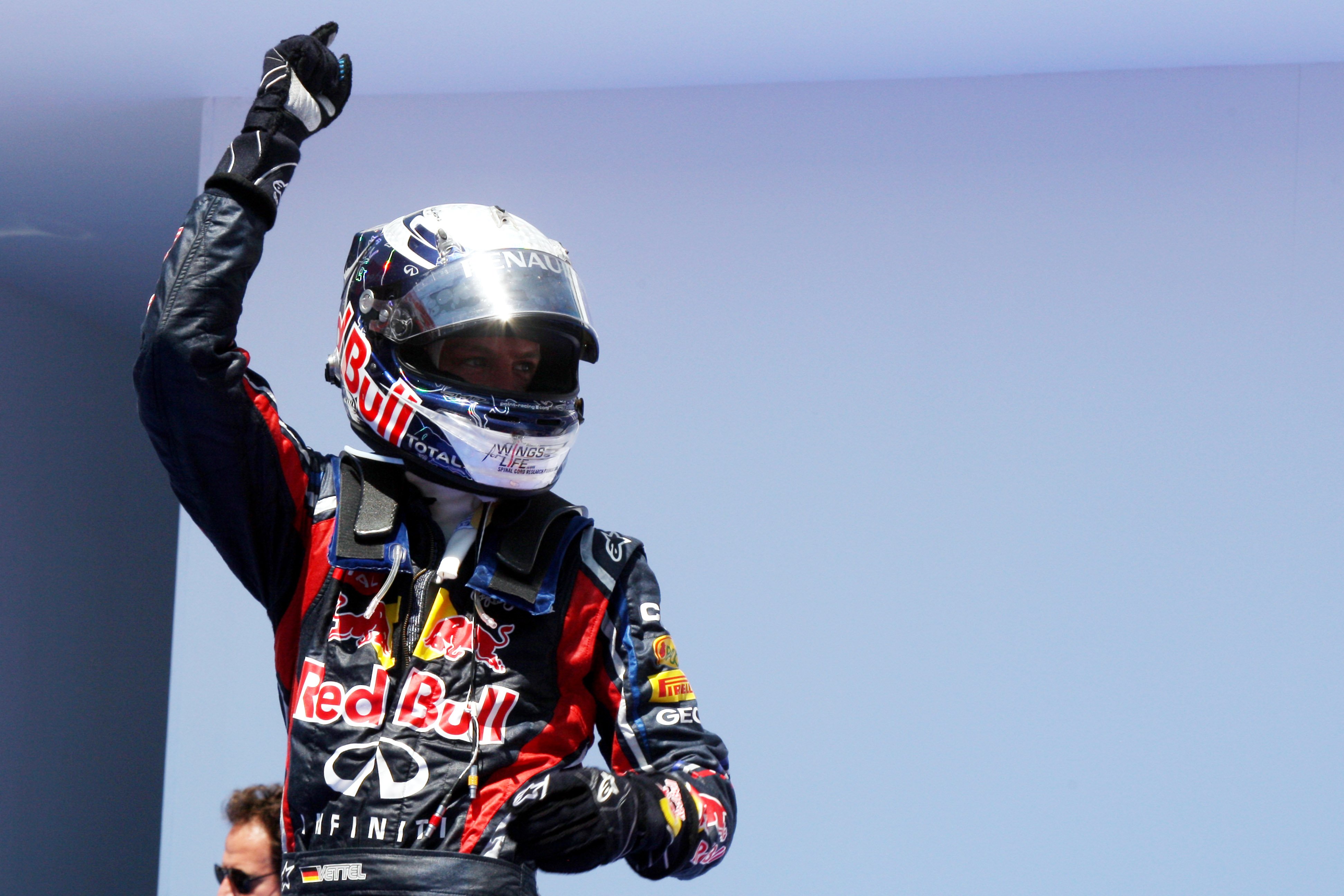 Vettel staart zich niet blind op zijn voorsprong