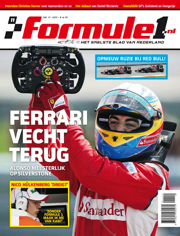 Formule 1 nr. 11 is uit!