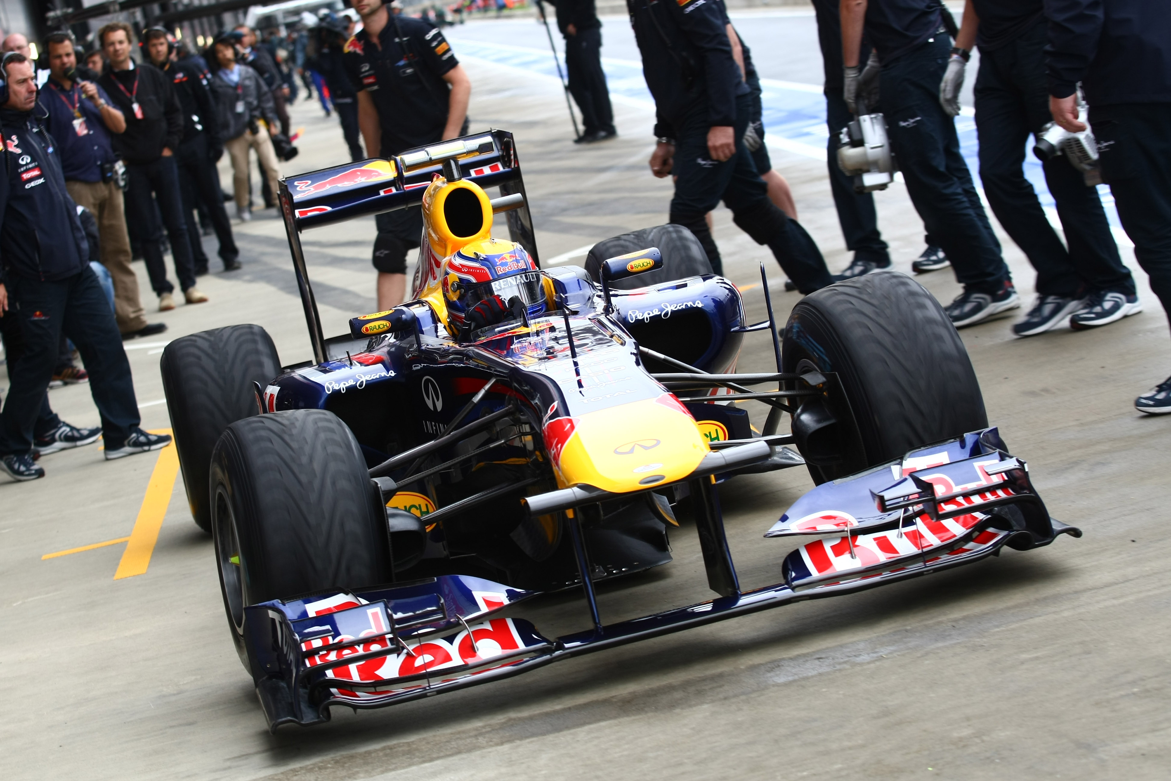 Red Bull pleit voor lagere snelheidslimiet in pits