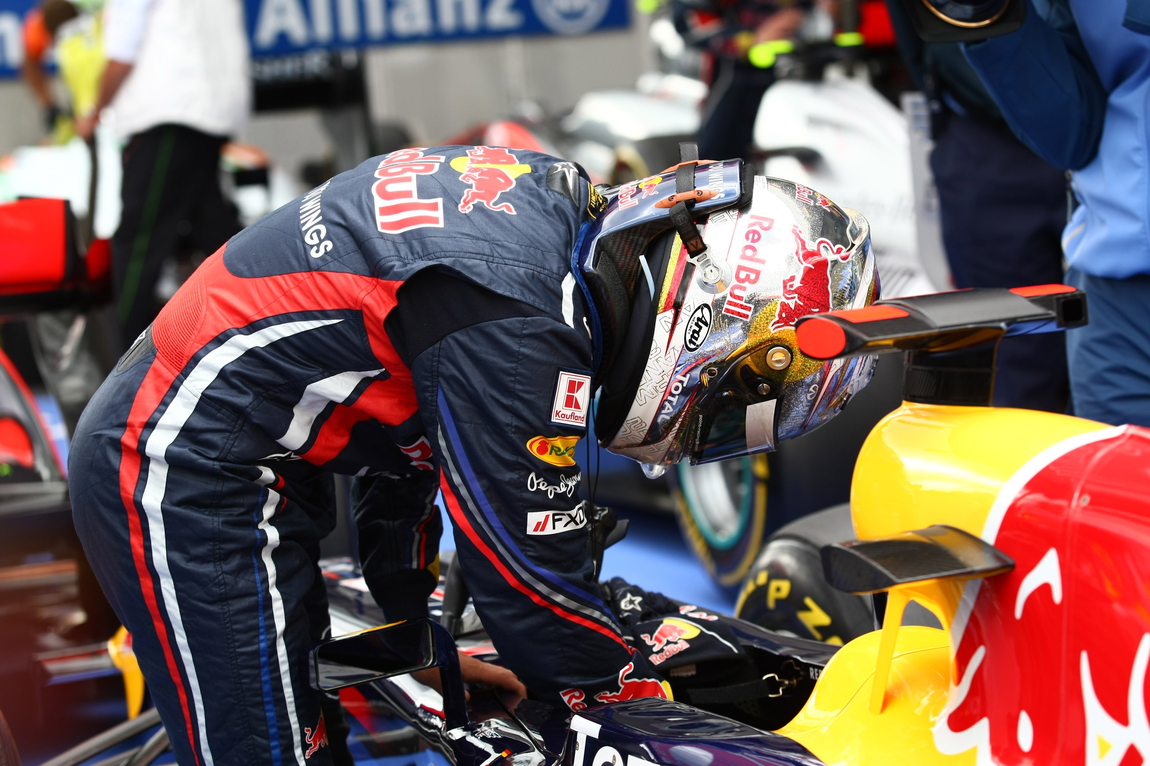 Tweede startrij deert Vettel niet