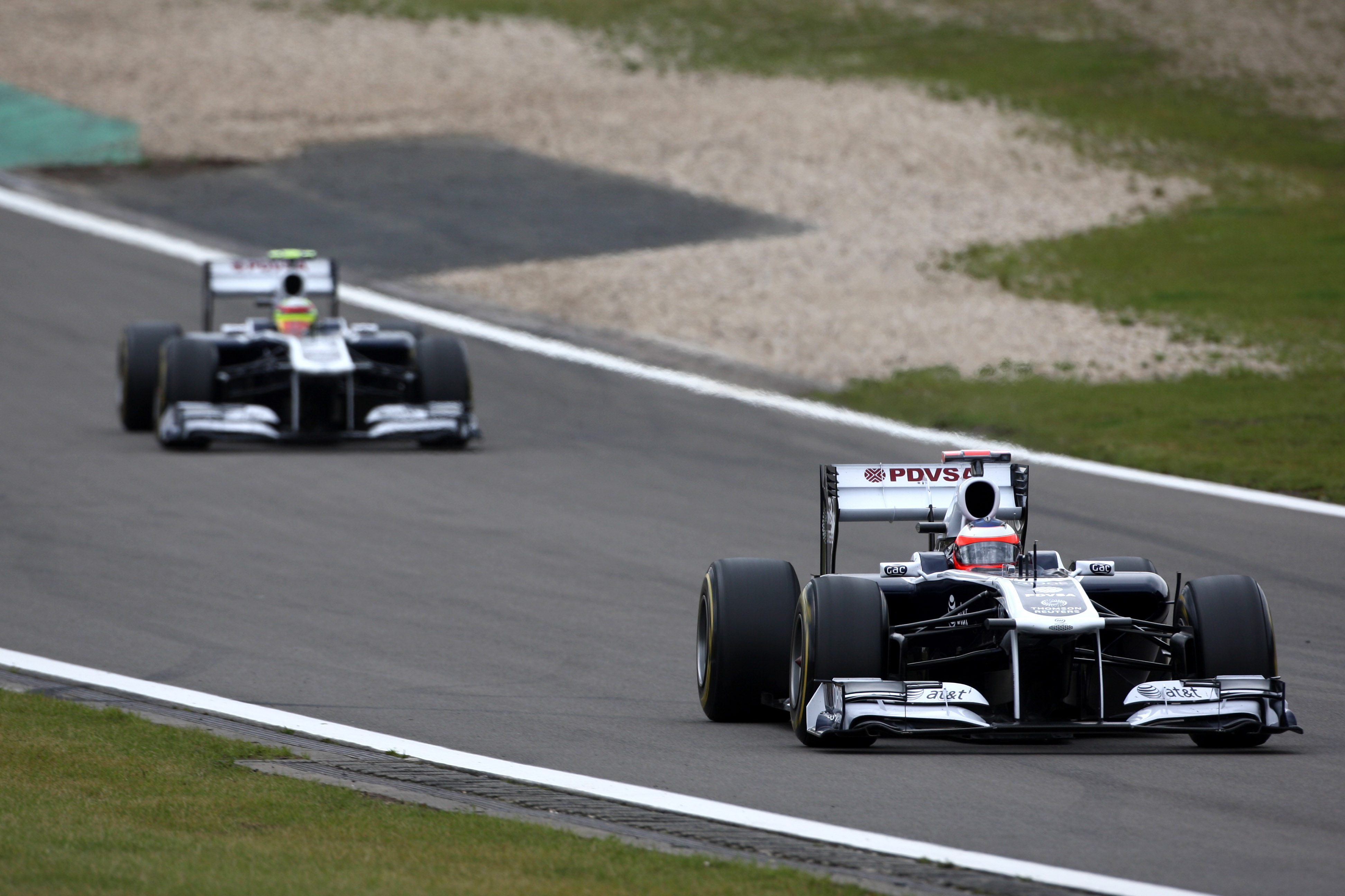 Nürburgring was testsessie voor Williams