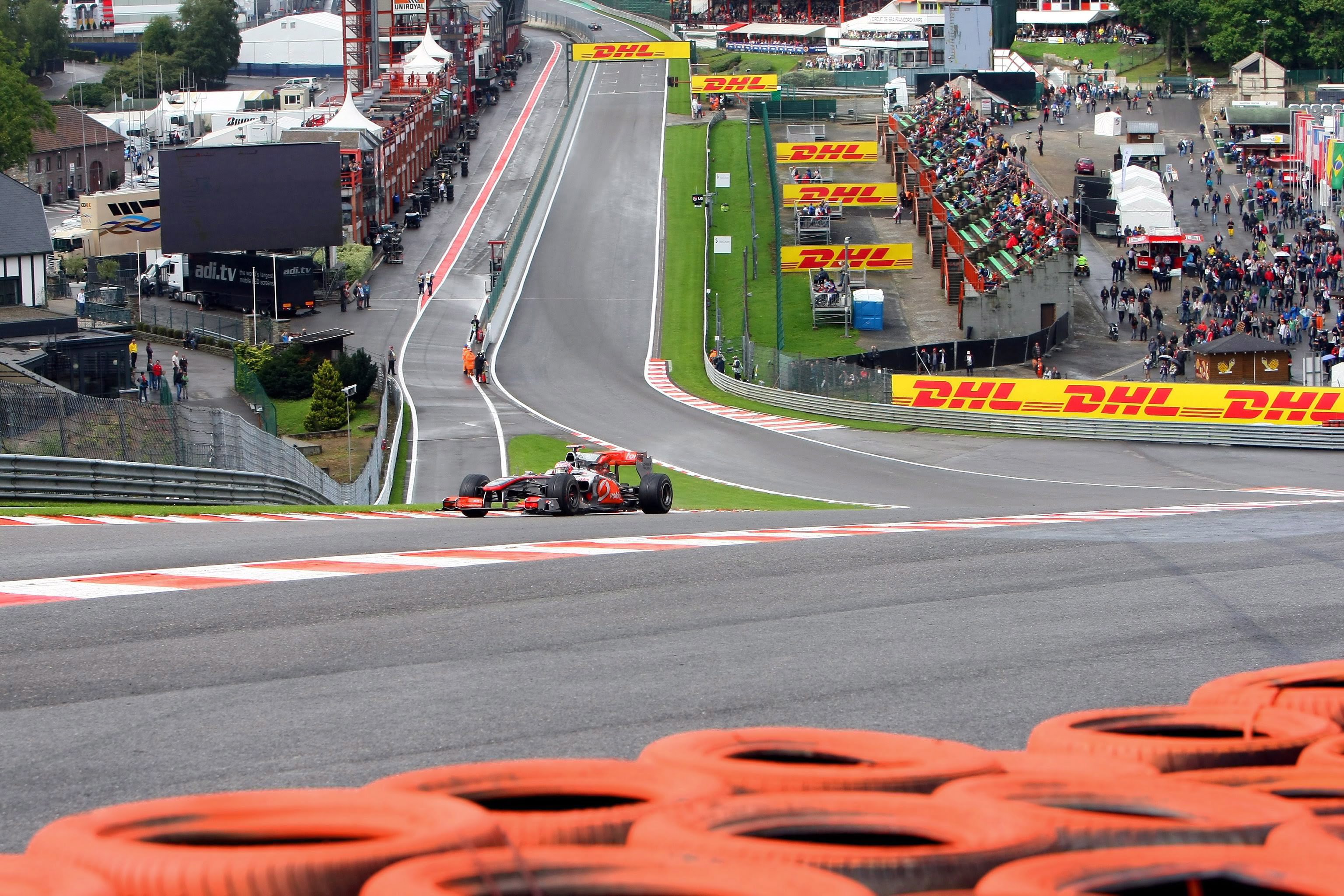 DRS niet toegestaan in Eau Rouge