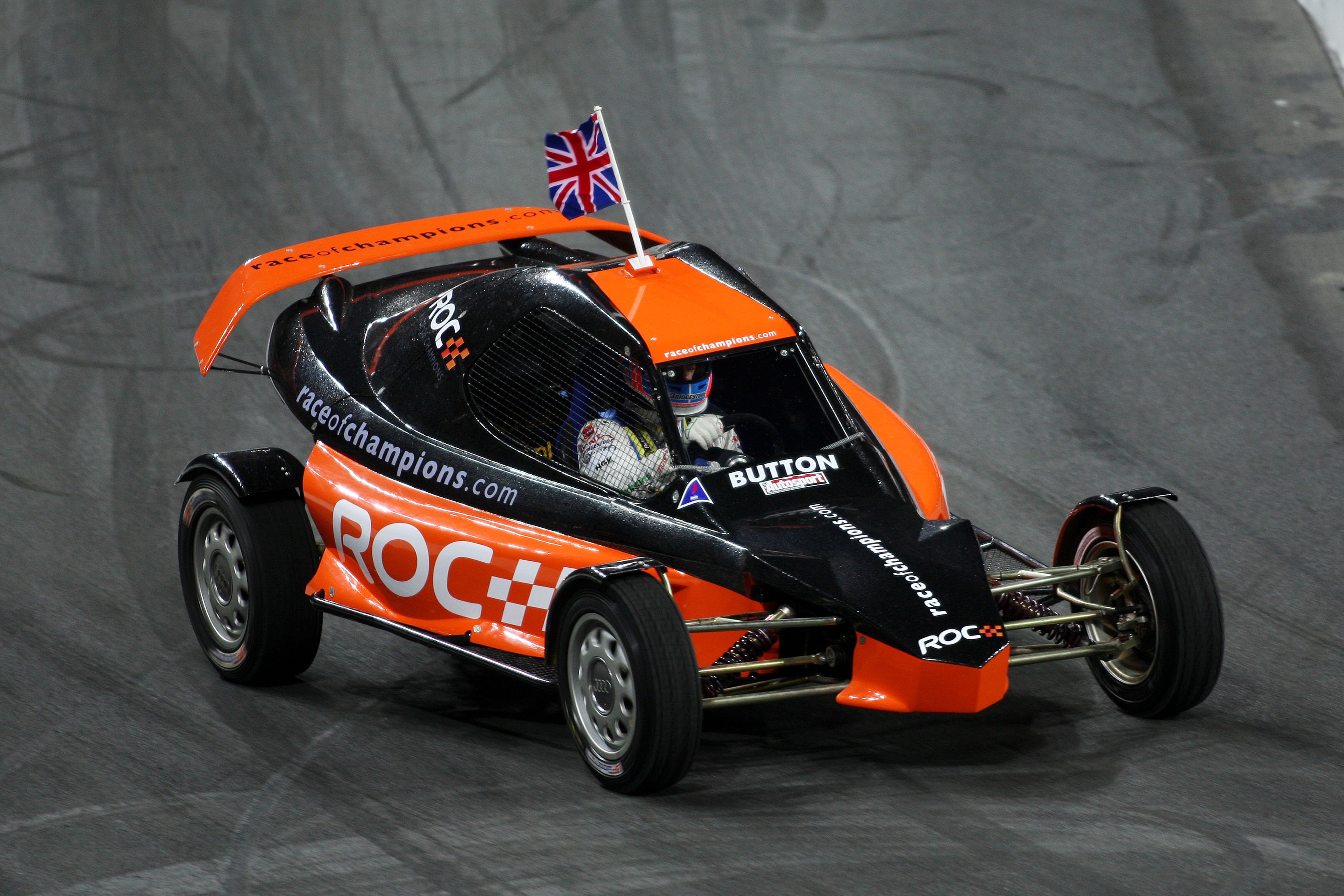 Button doet mee aan Race of Champions