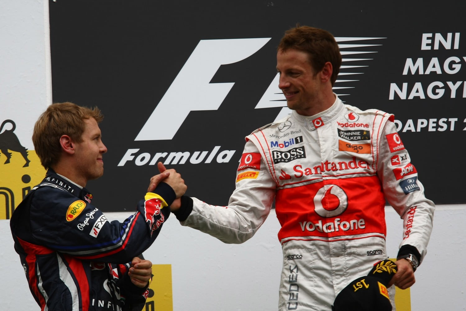 Button: 'Vettel zit in een vrijwel ideale situatie' - Formule1.nl