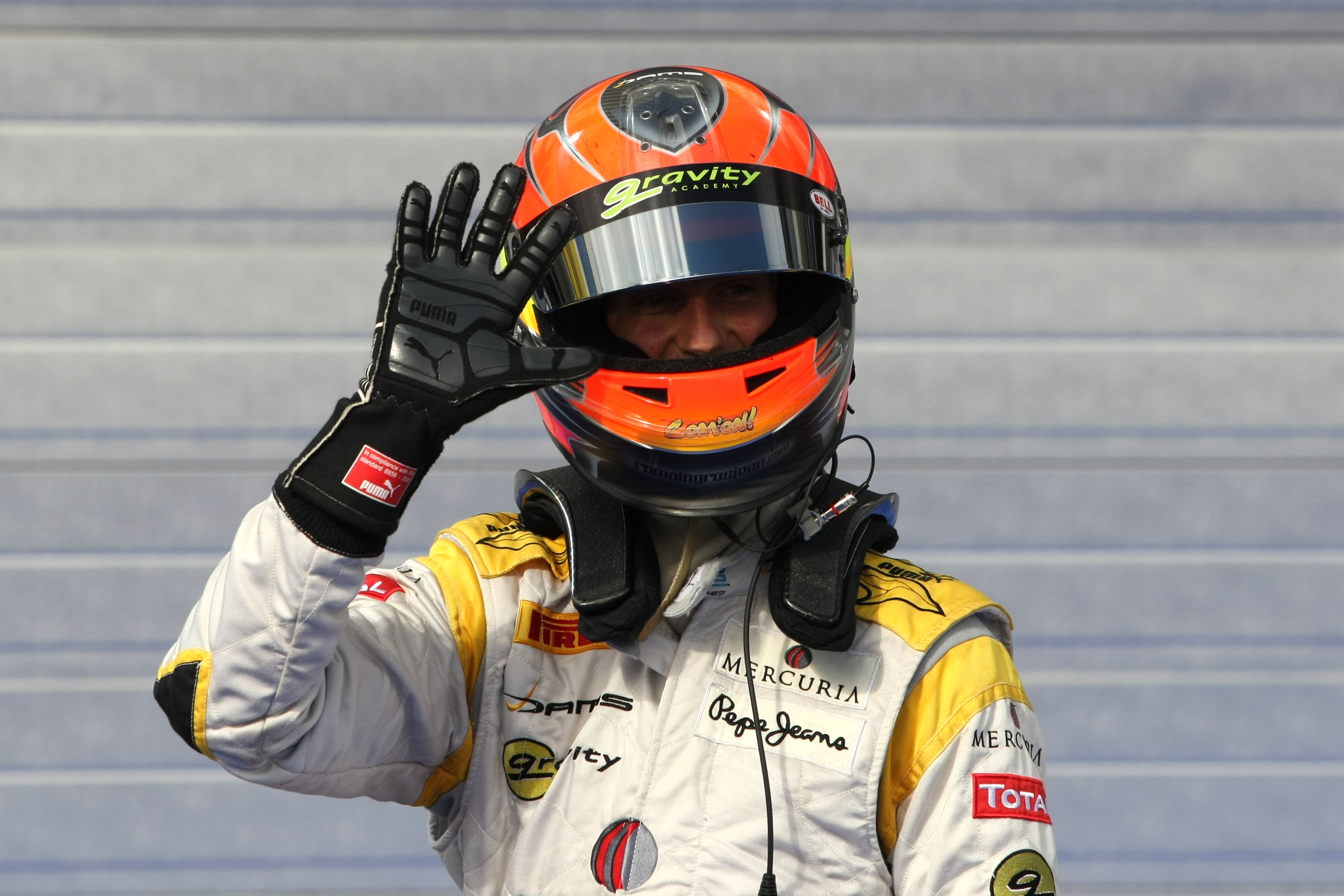 ‘Grosjean test in Singapore met Heidfelds Renault’