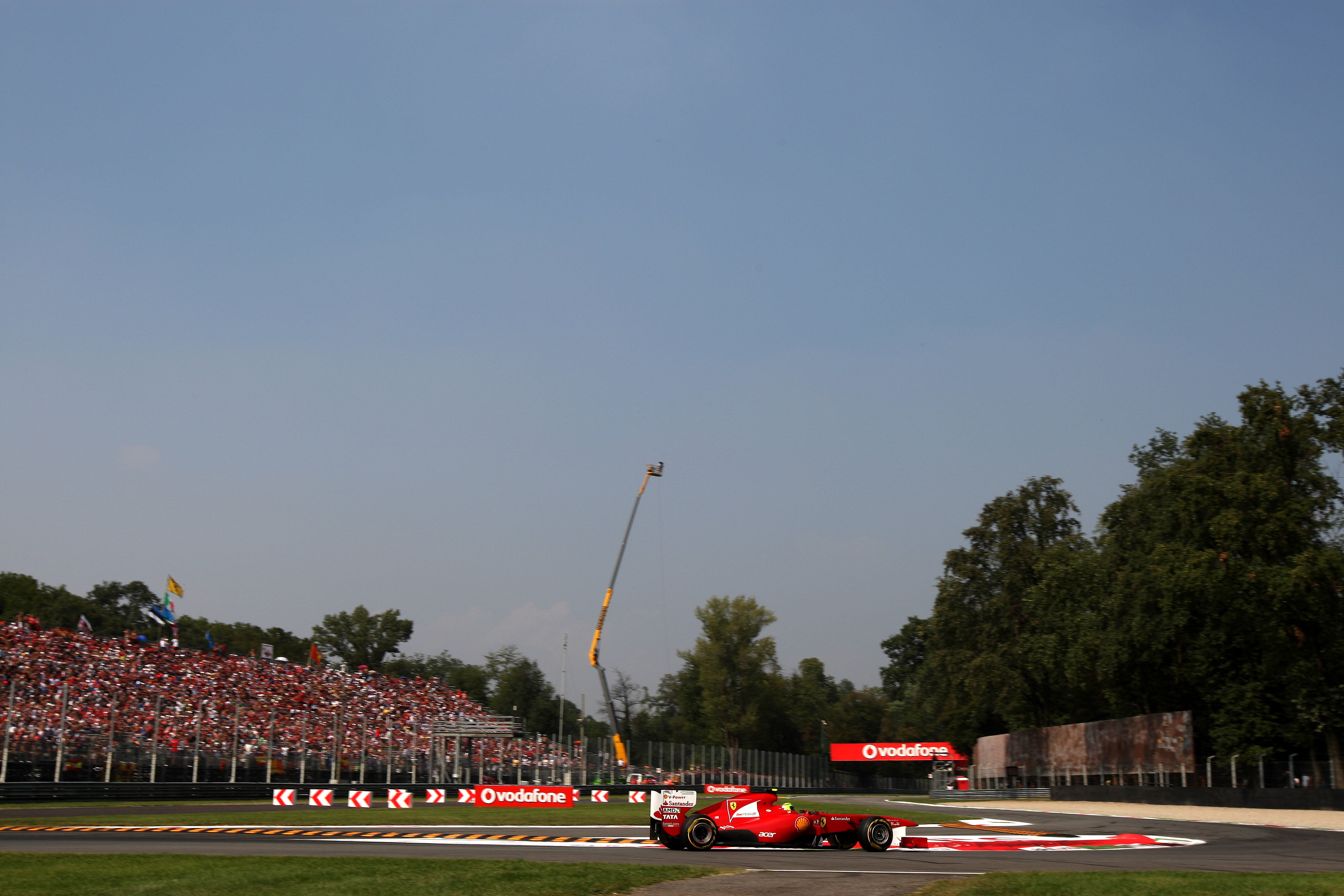 Massa gaat voor het podium