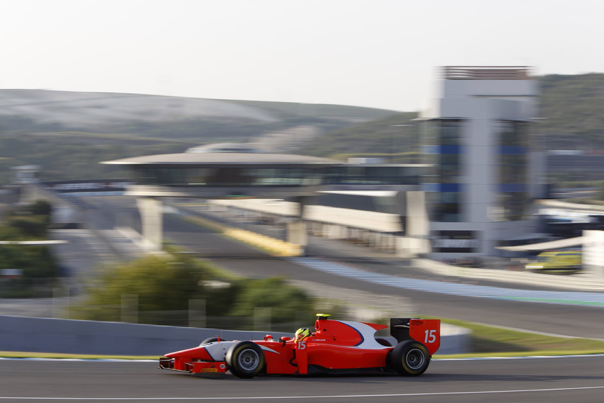 Melker maakt indruk tijdens GP2-test