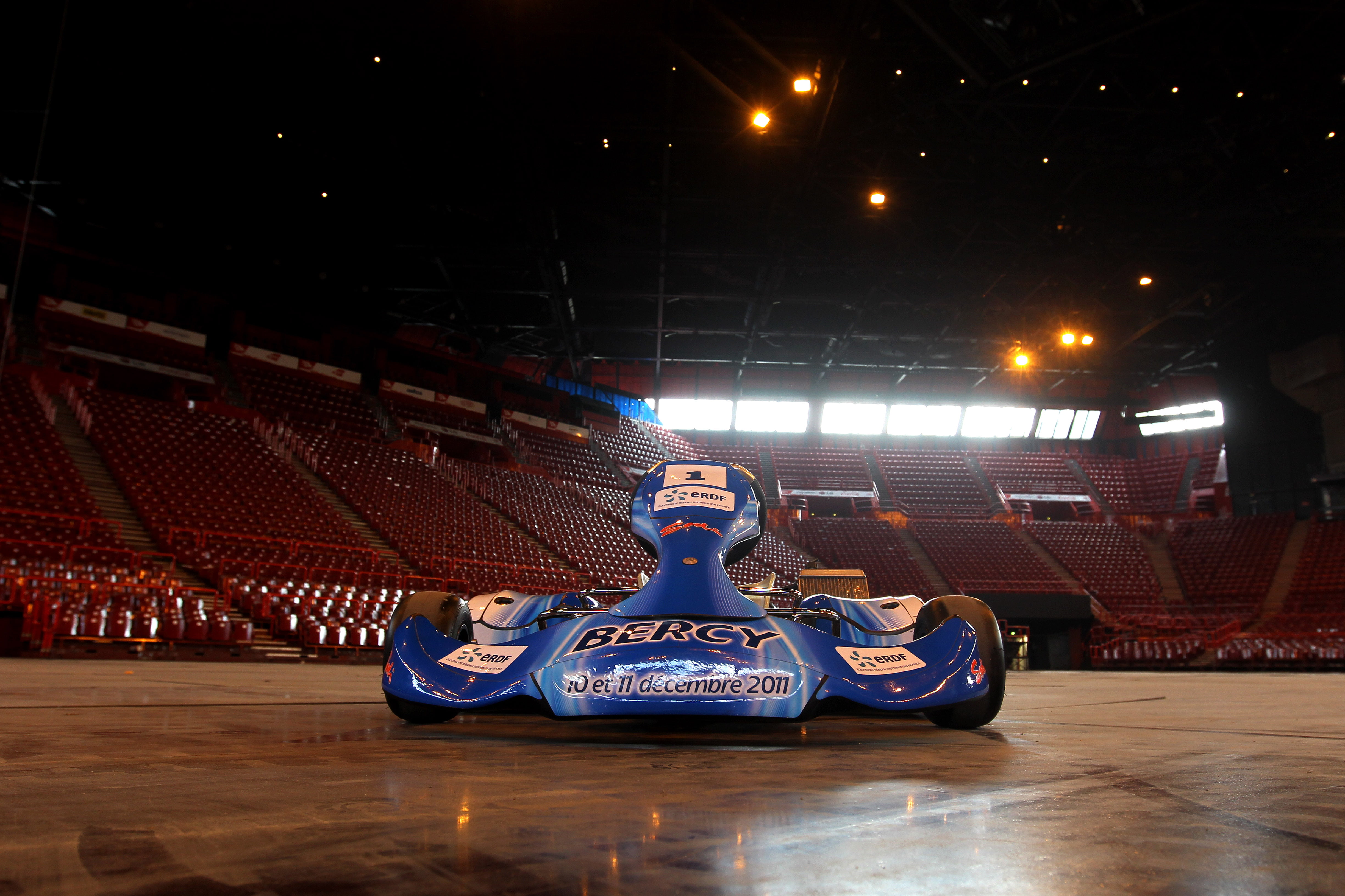 Ook in Bercy gaan weer F1-coureurs karten