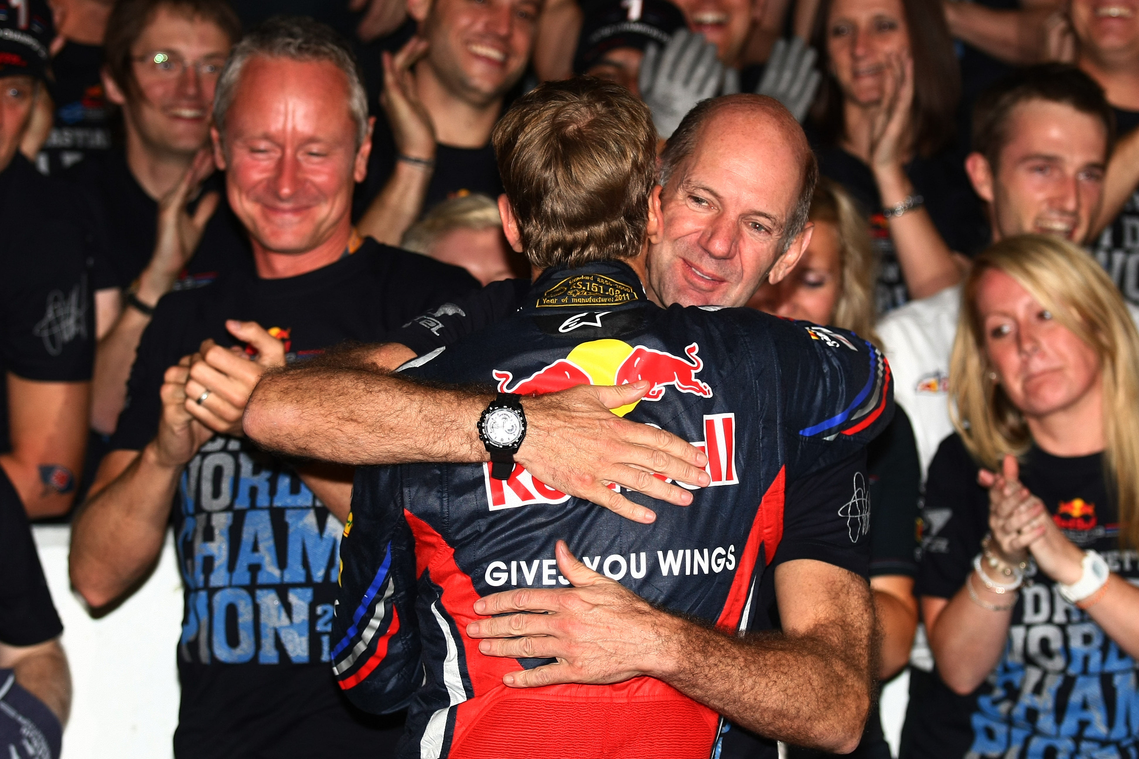 Horner en Newey zijn zeer onder de indruk van Vettel