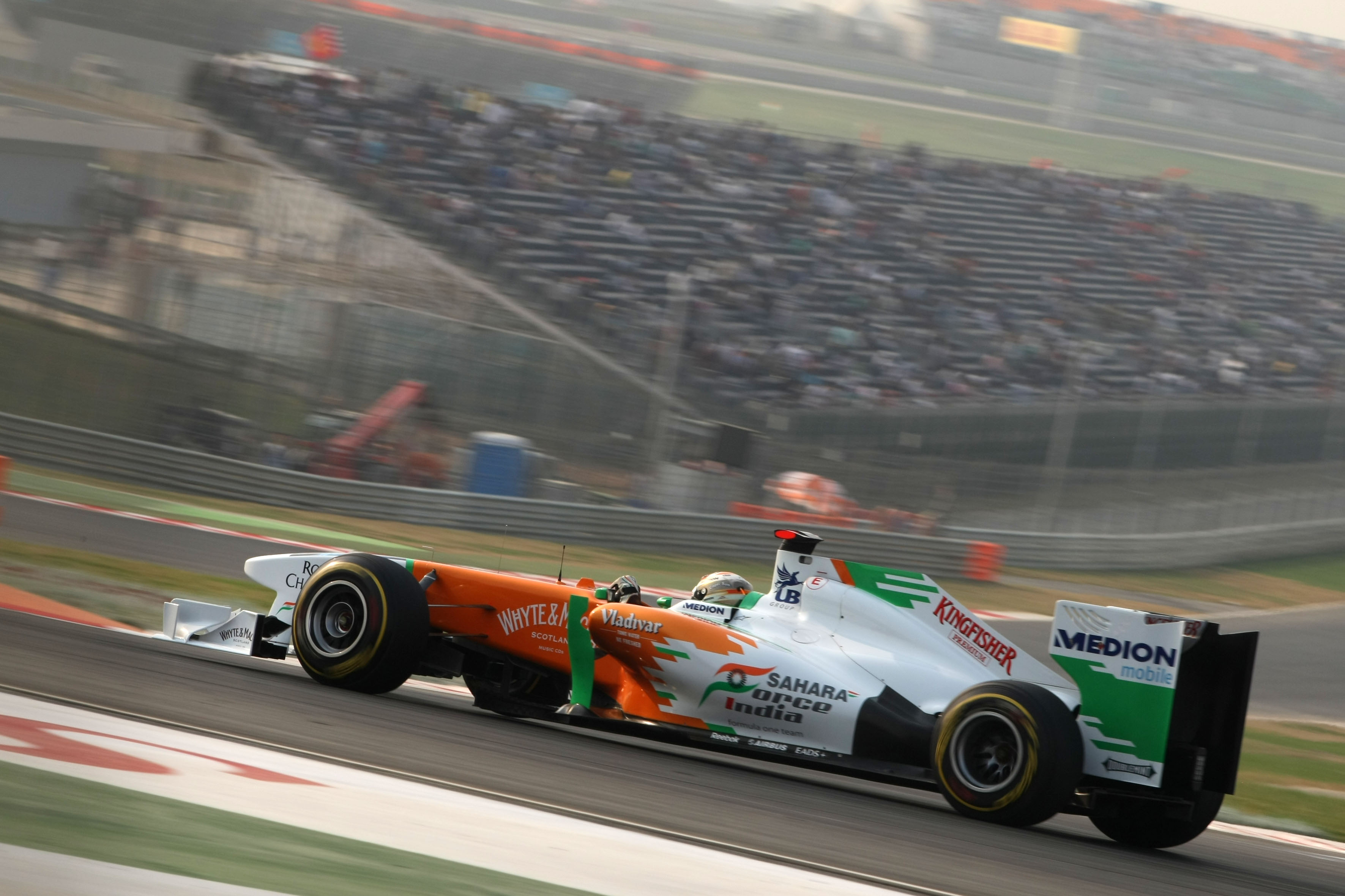 Force India begint sterk aan thuisweekend