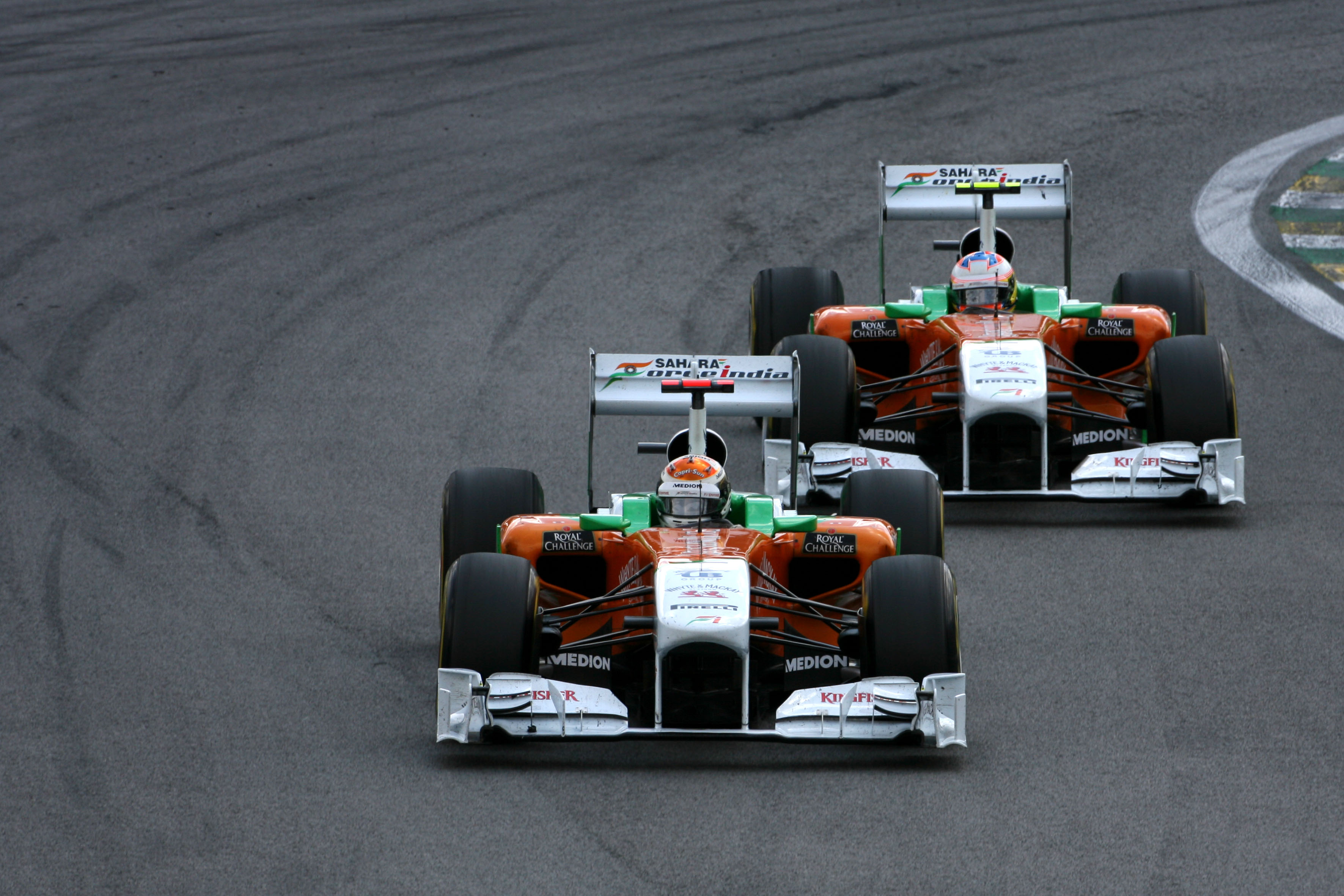 Force India sluit 2011 sterk af