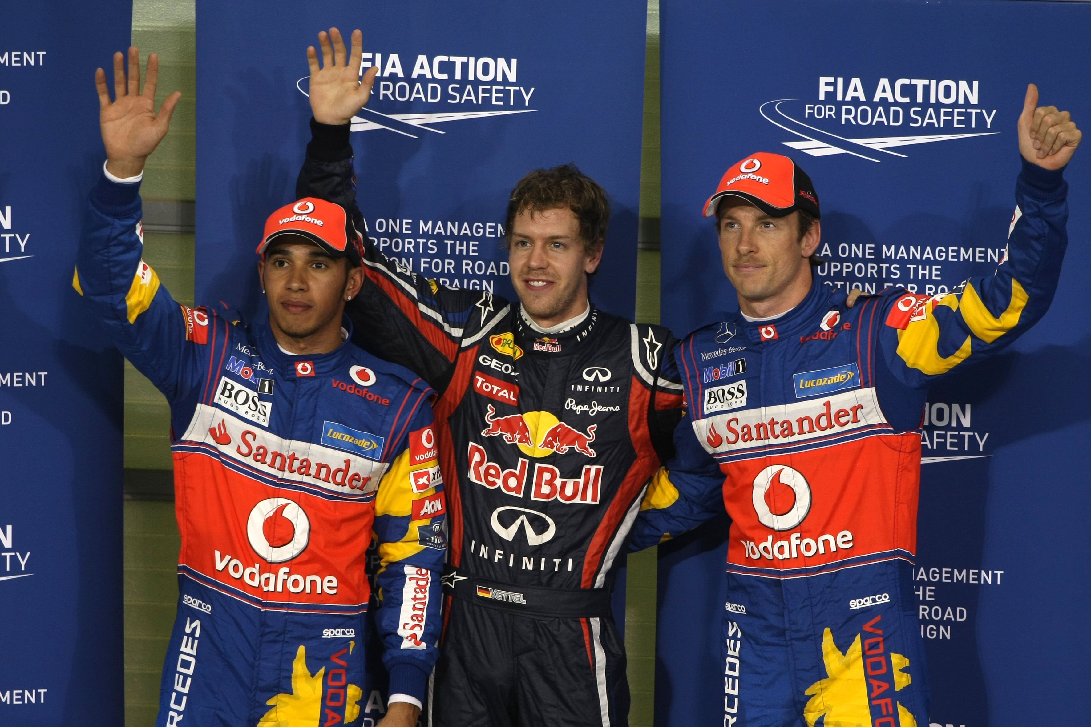 Kwalificatie: Vettel evenaart polerecord Mansell