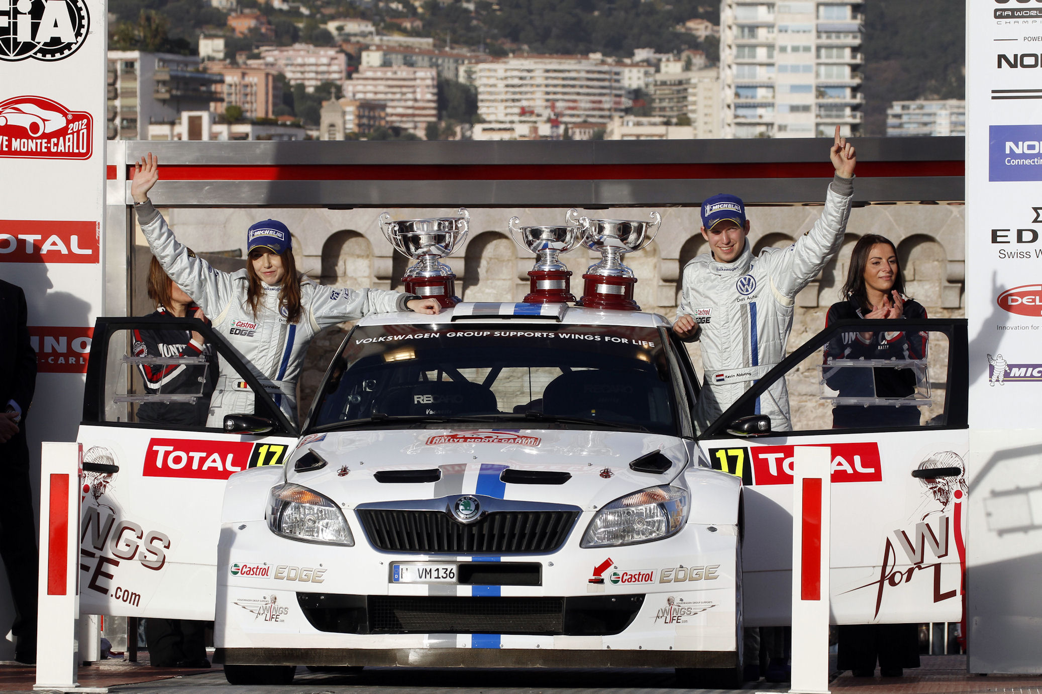 Abbring wint S2000-klasse in Rally van Monte Carlo