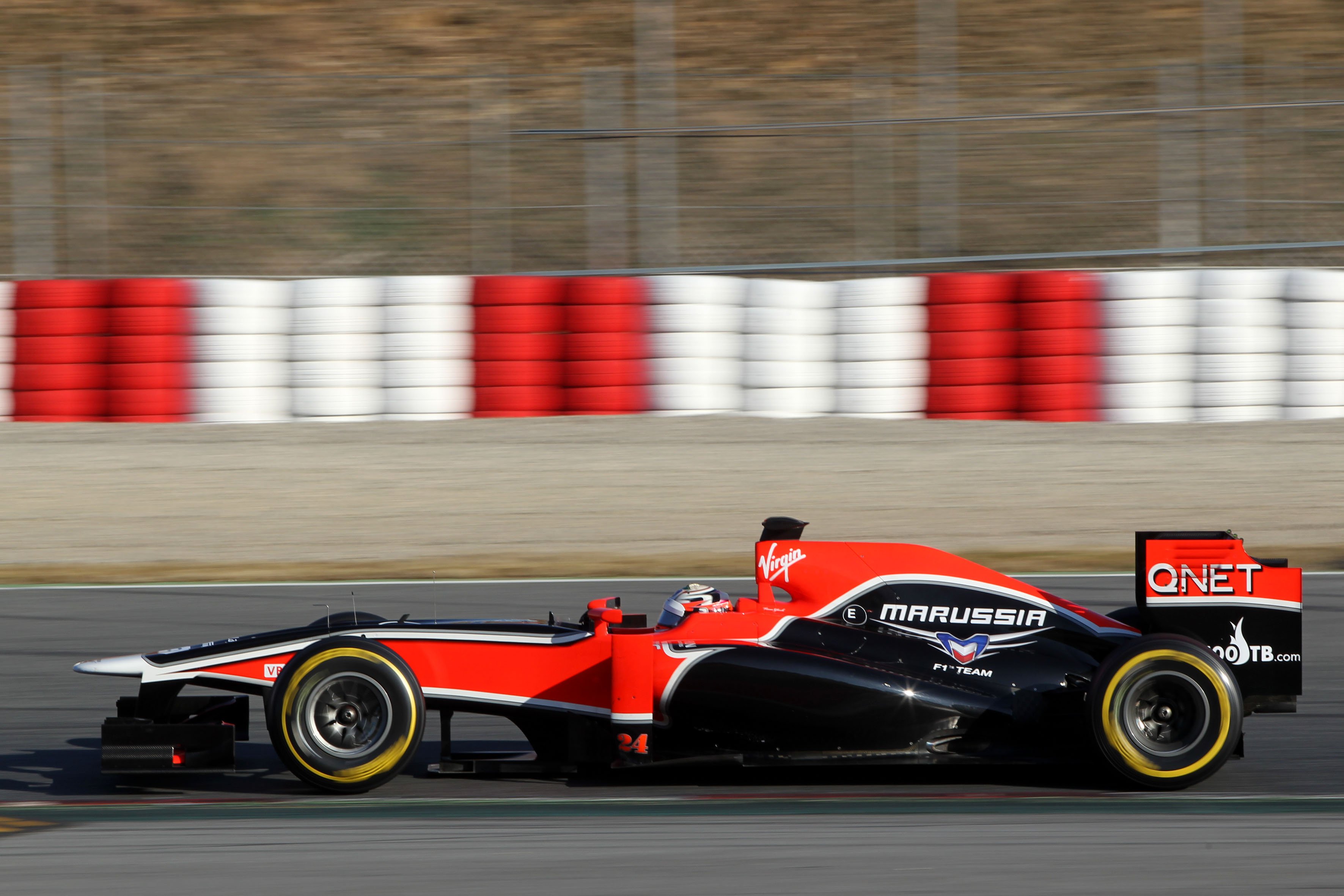 Marussia zakt voor crashtest