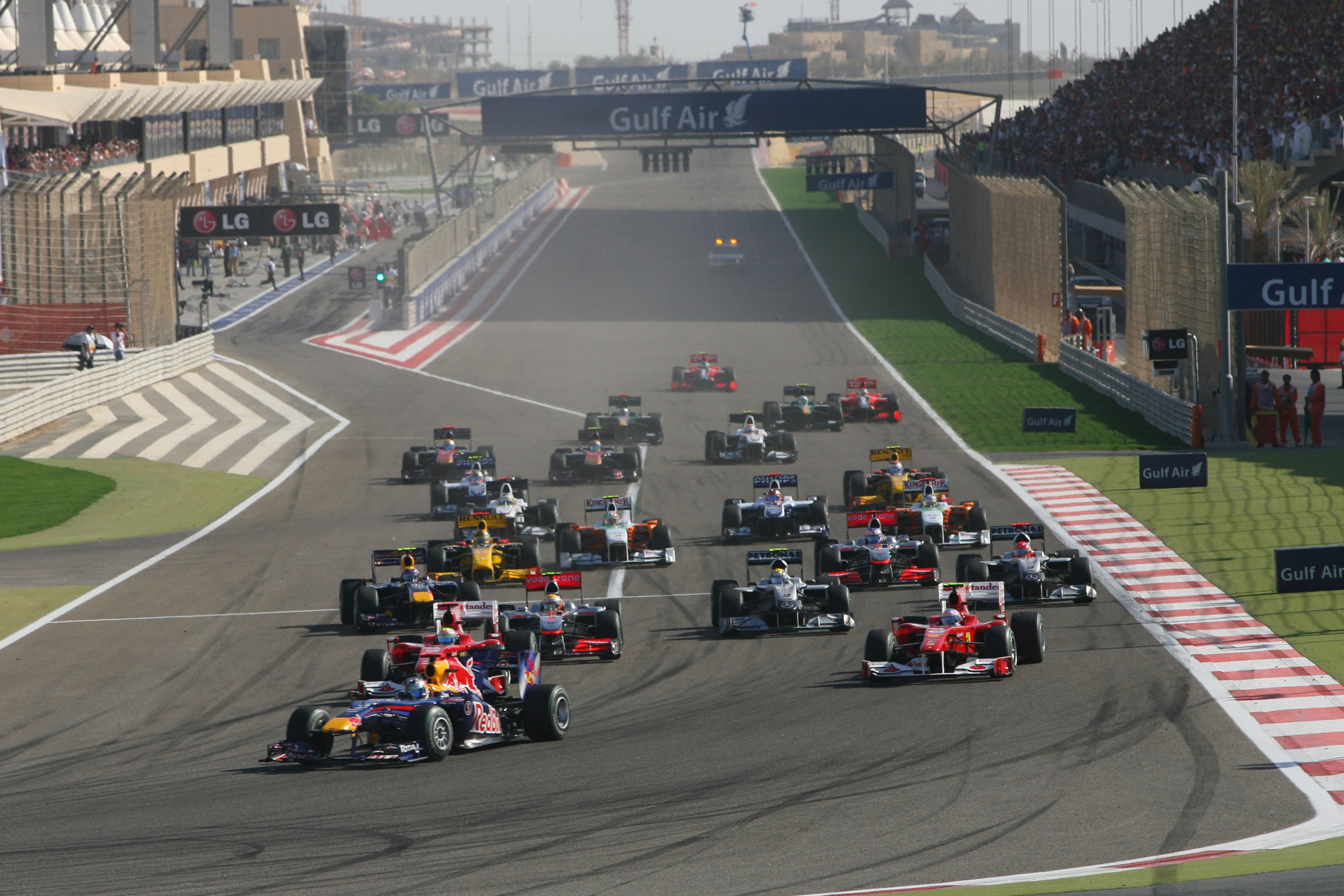 Grand Prix Bahrein op losse schroeven