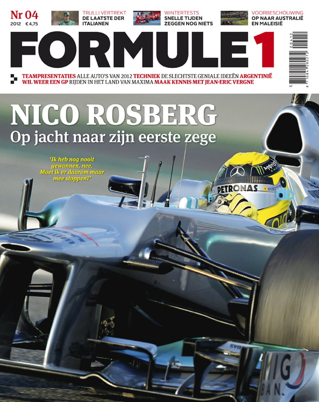 Formule 1 nr. 4 is uit!