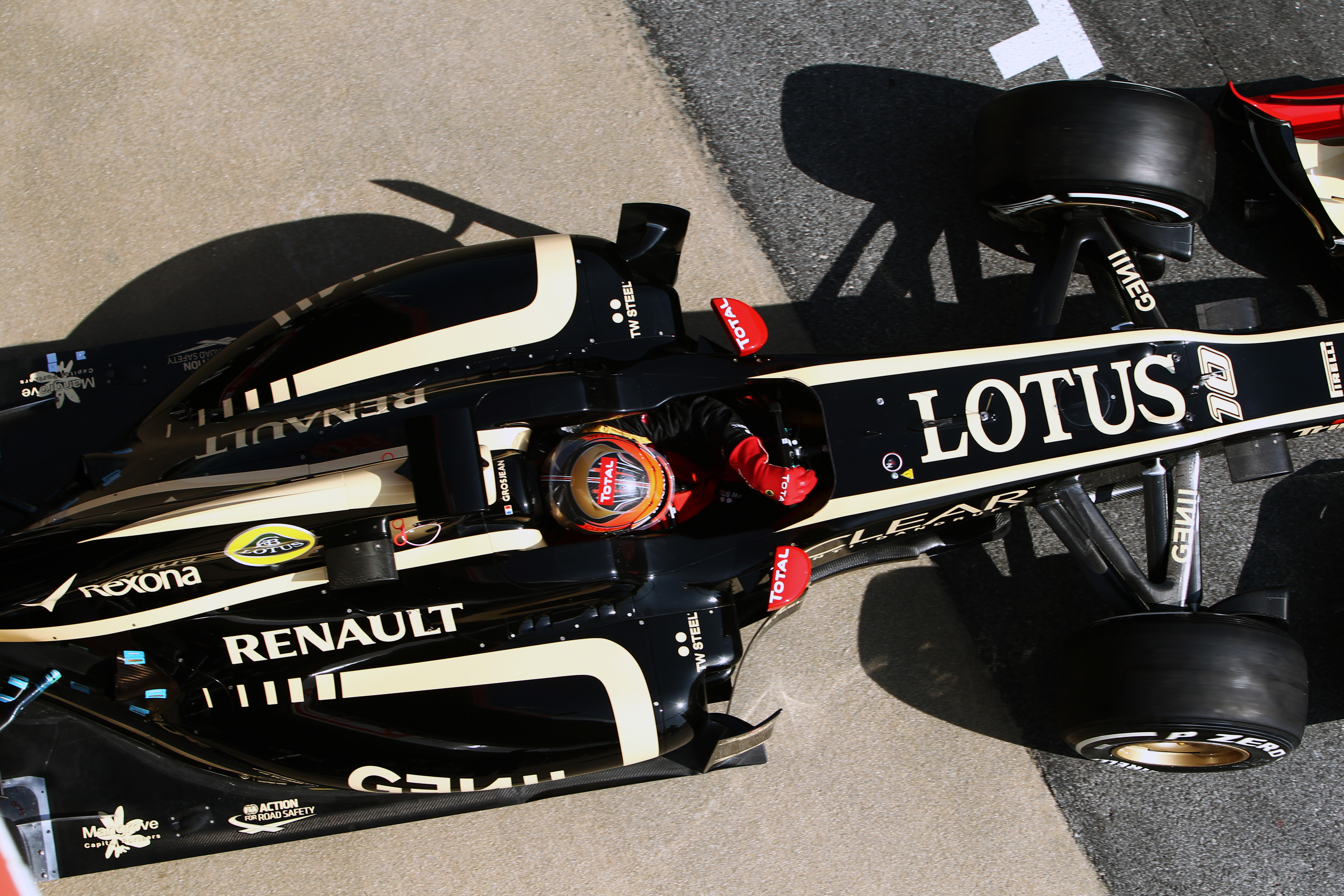 Grosjean pakt de draad op voor Lotus