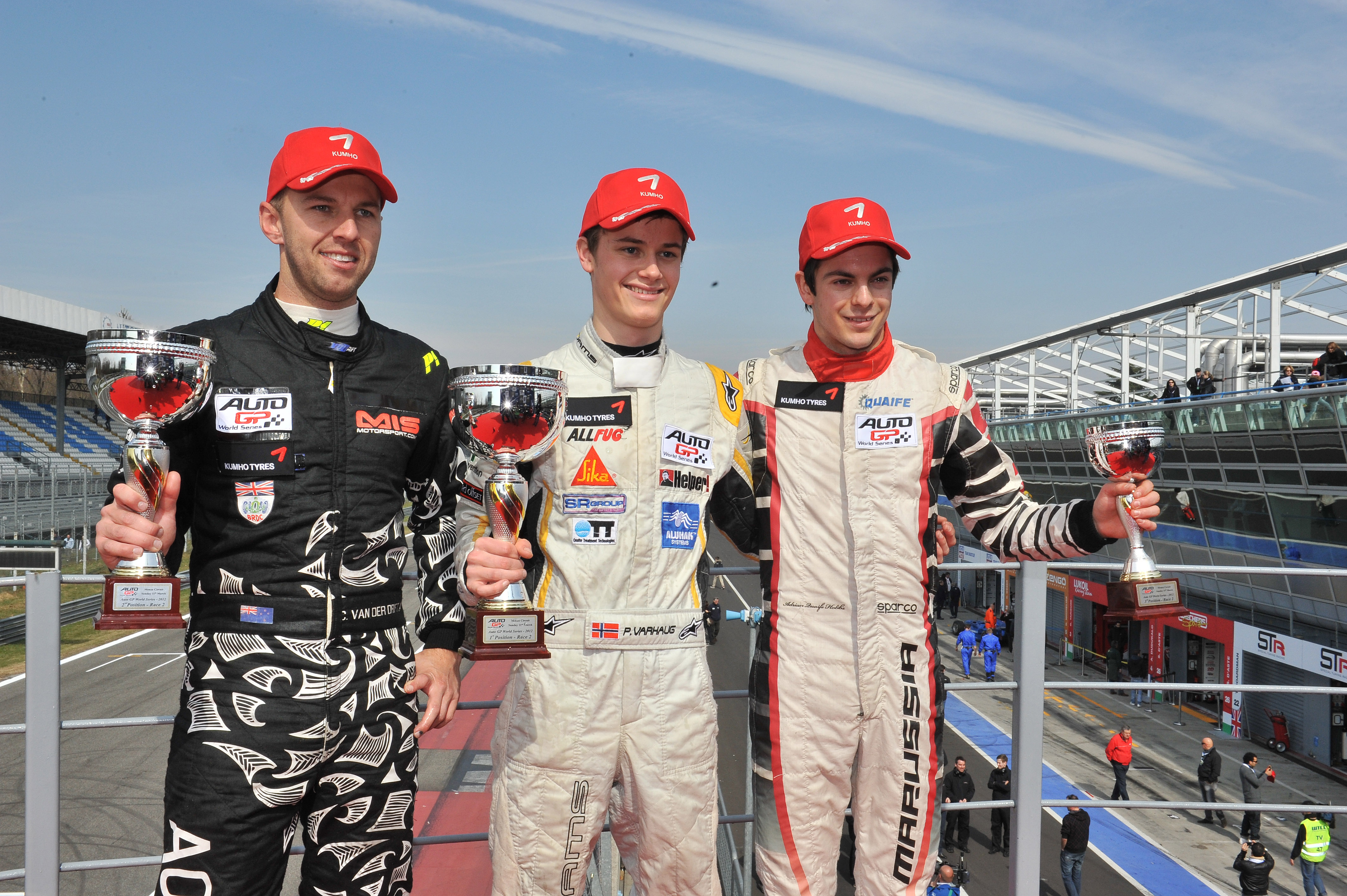 Nederlanders op podium in Auto GP