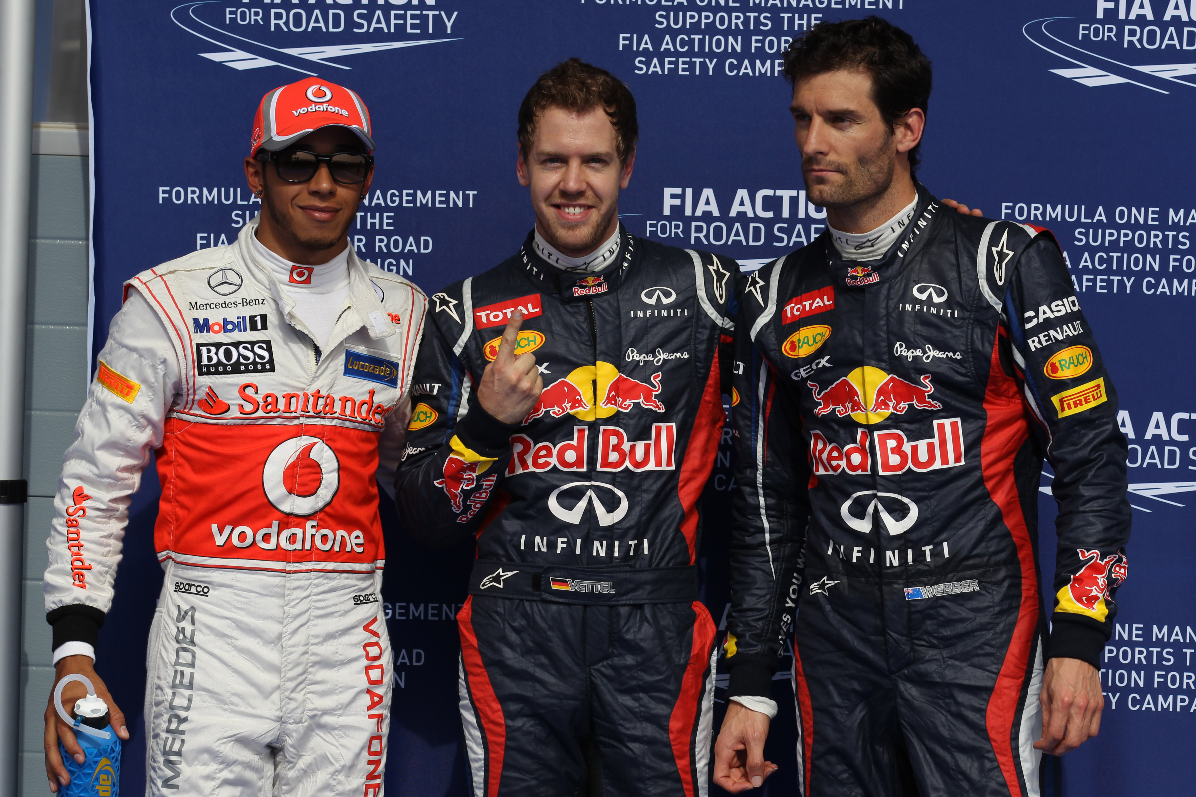 Kwalificatie: Vettel pakt zijn eerste pole van 2012