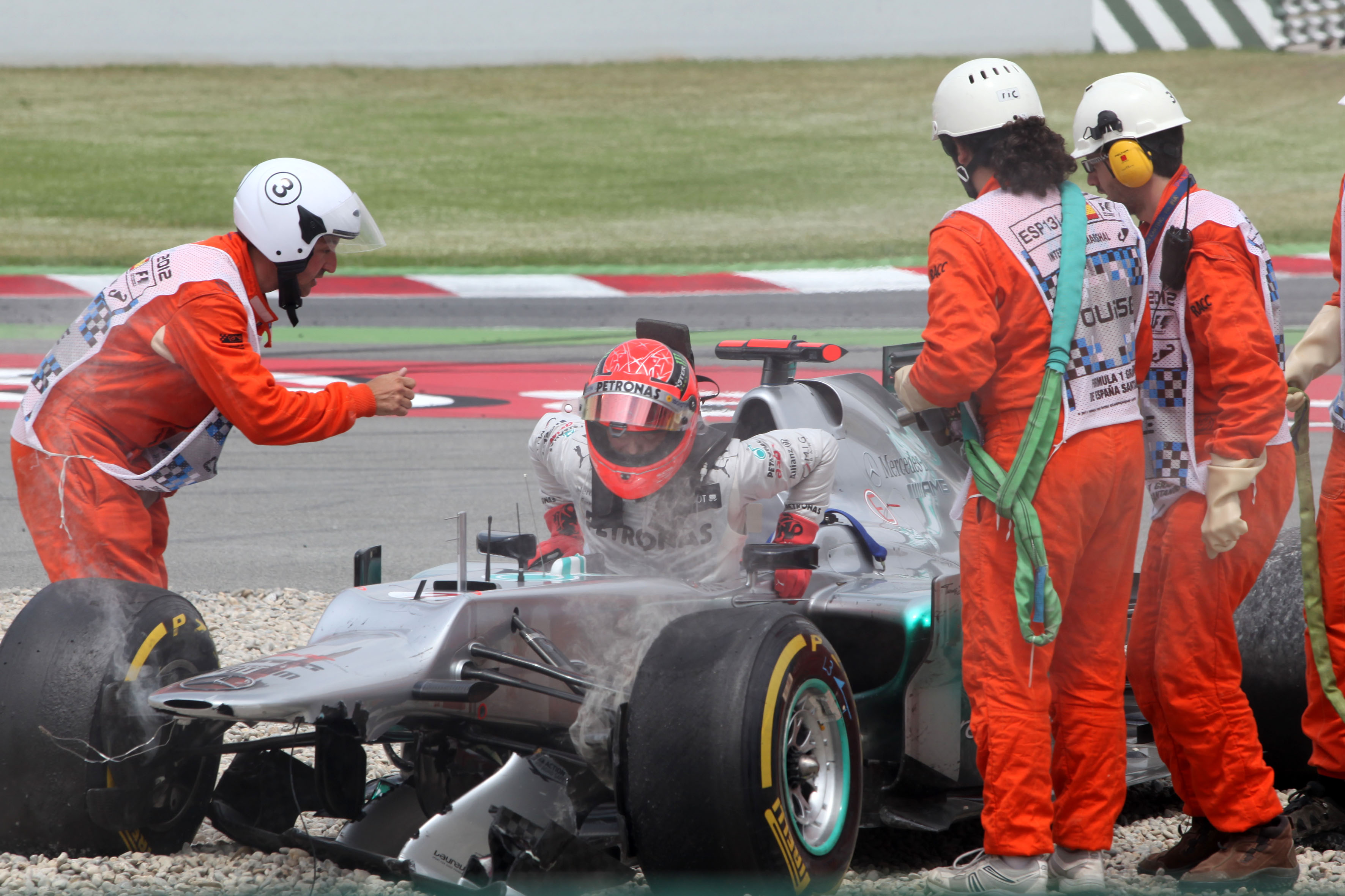Schumacher krijgt gridstraf voor Monaco