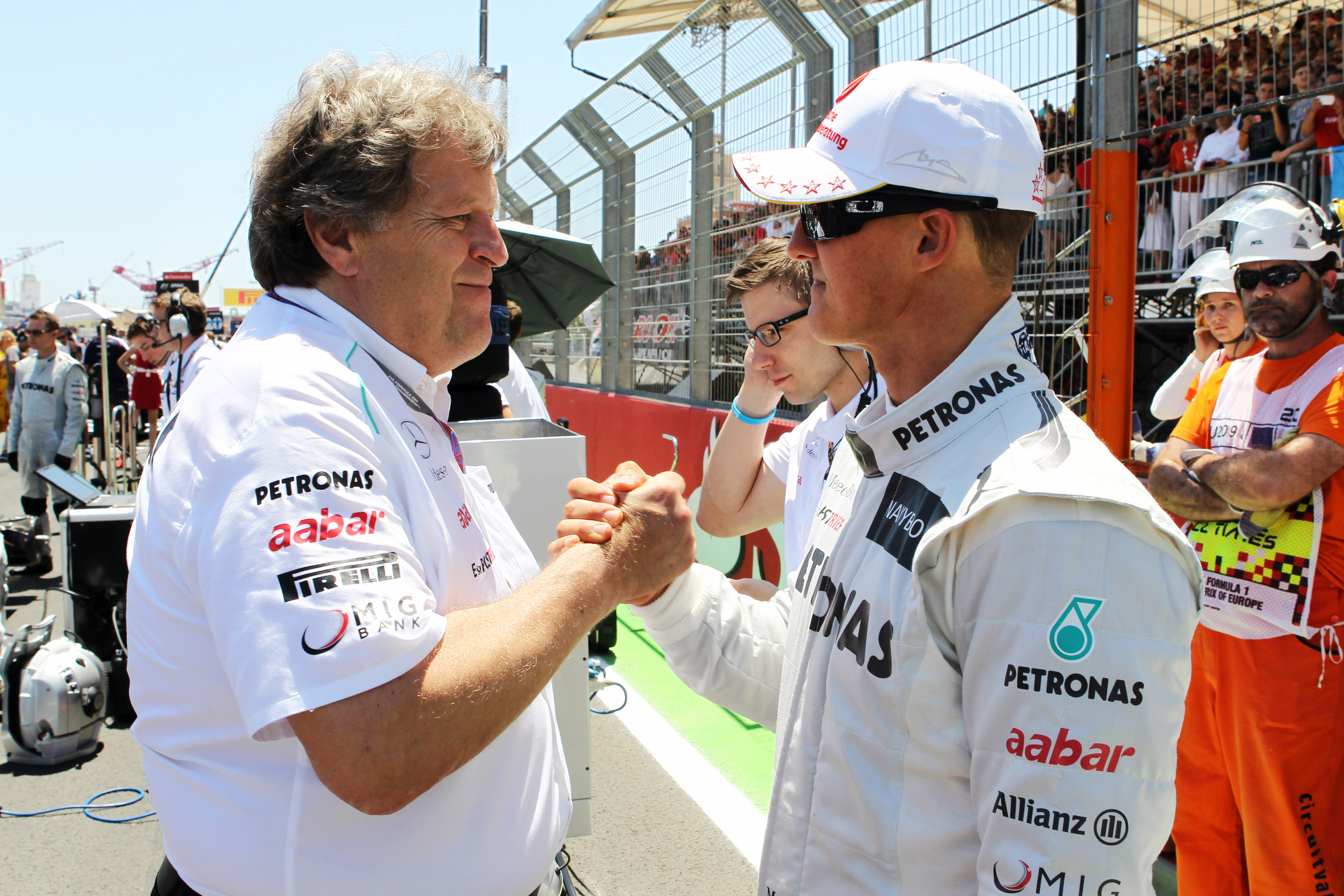 Haug verwacht Schumacher vaker op podium te zien
