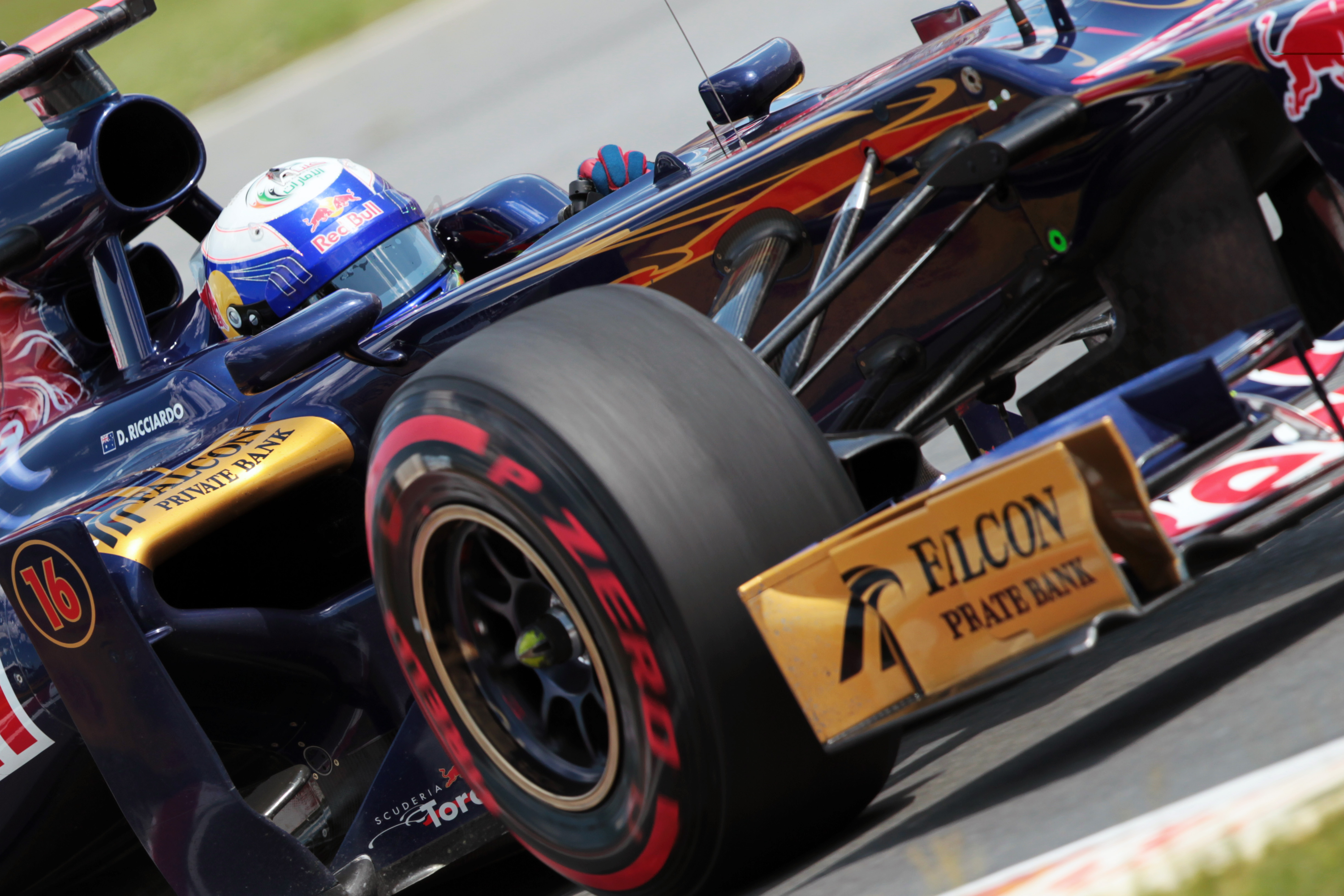 Ricciardo denkt ook in 2013 voor Toro Rosso te rijden