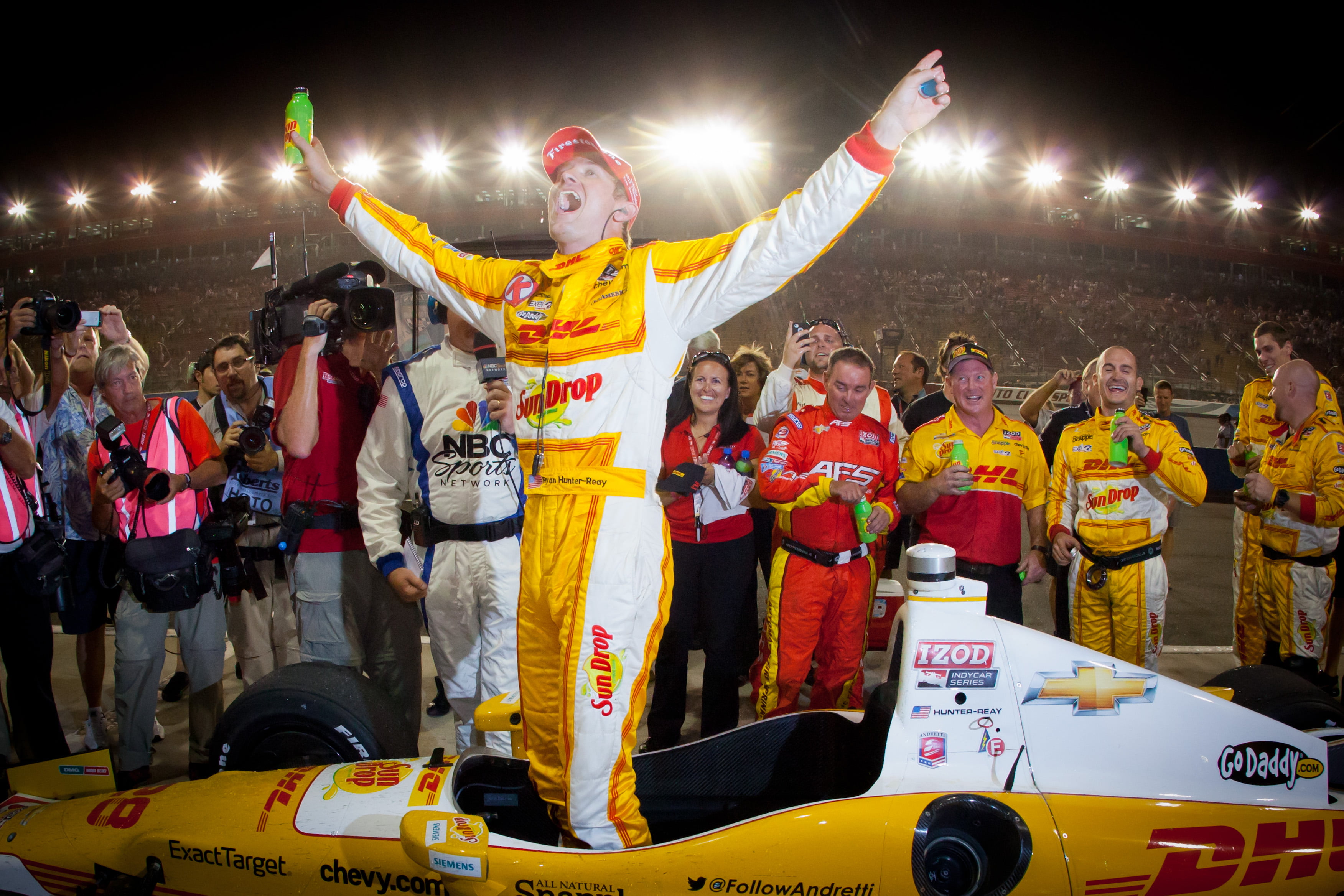 Hunter-Reay euforisch na winnen IndyCar-titel