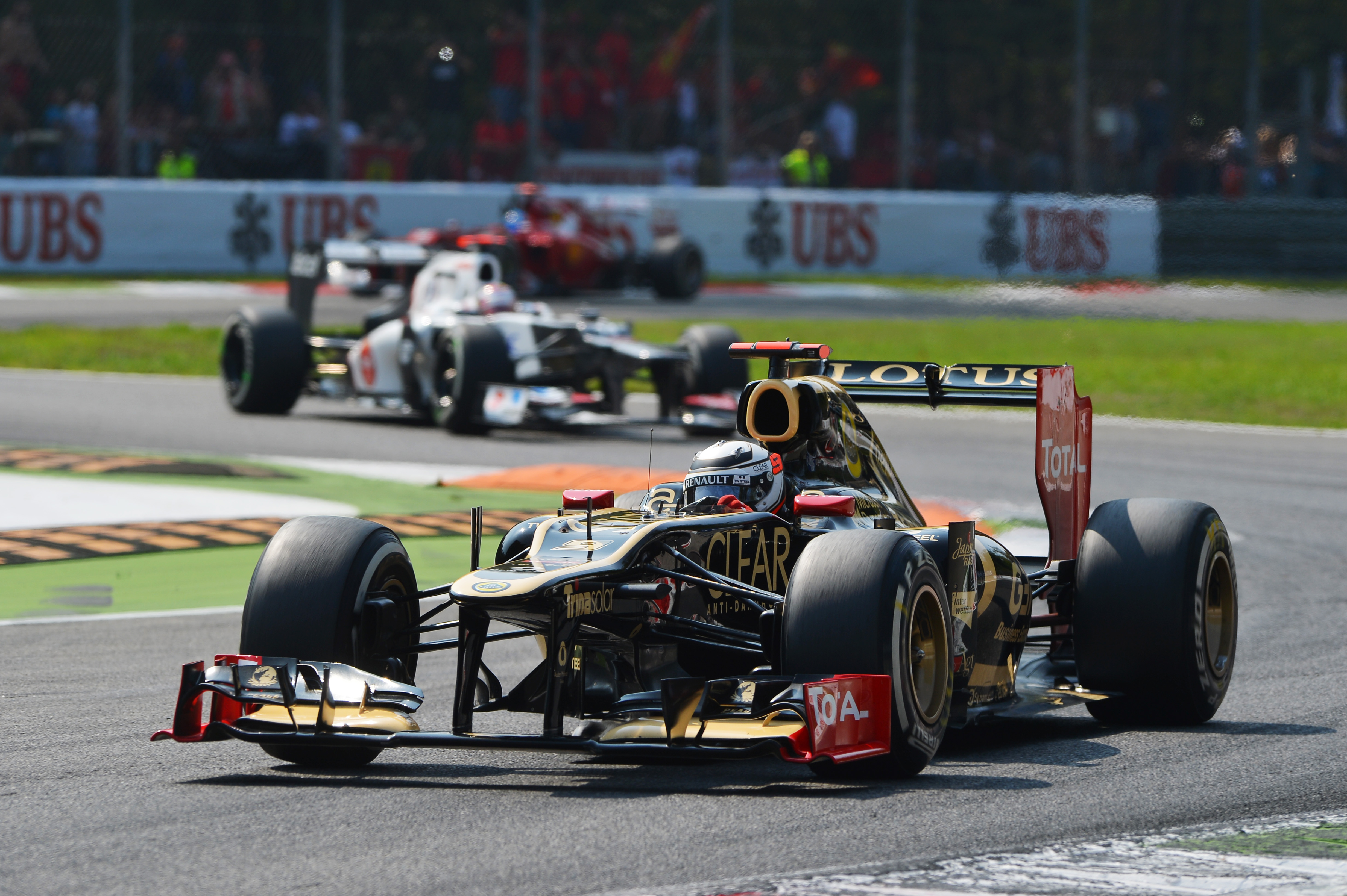Lotus maximaliseert resultaat in Italië