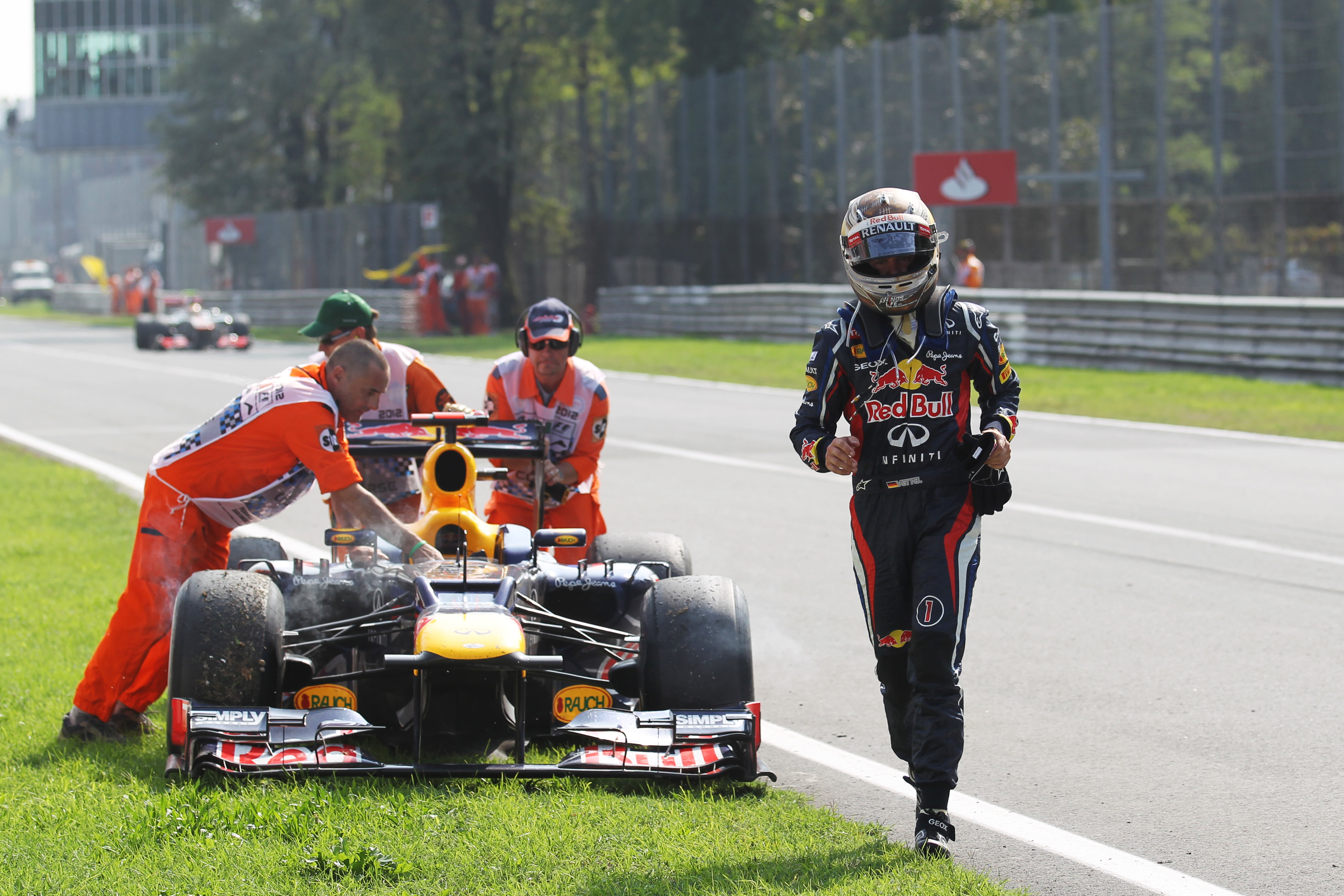 Vettel baalt van uitvalbeurt