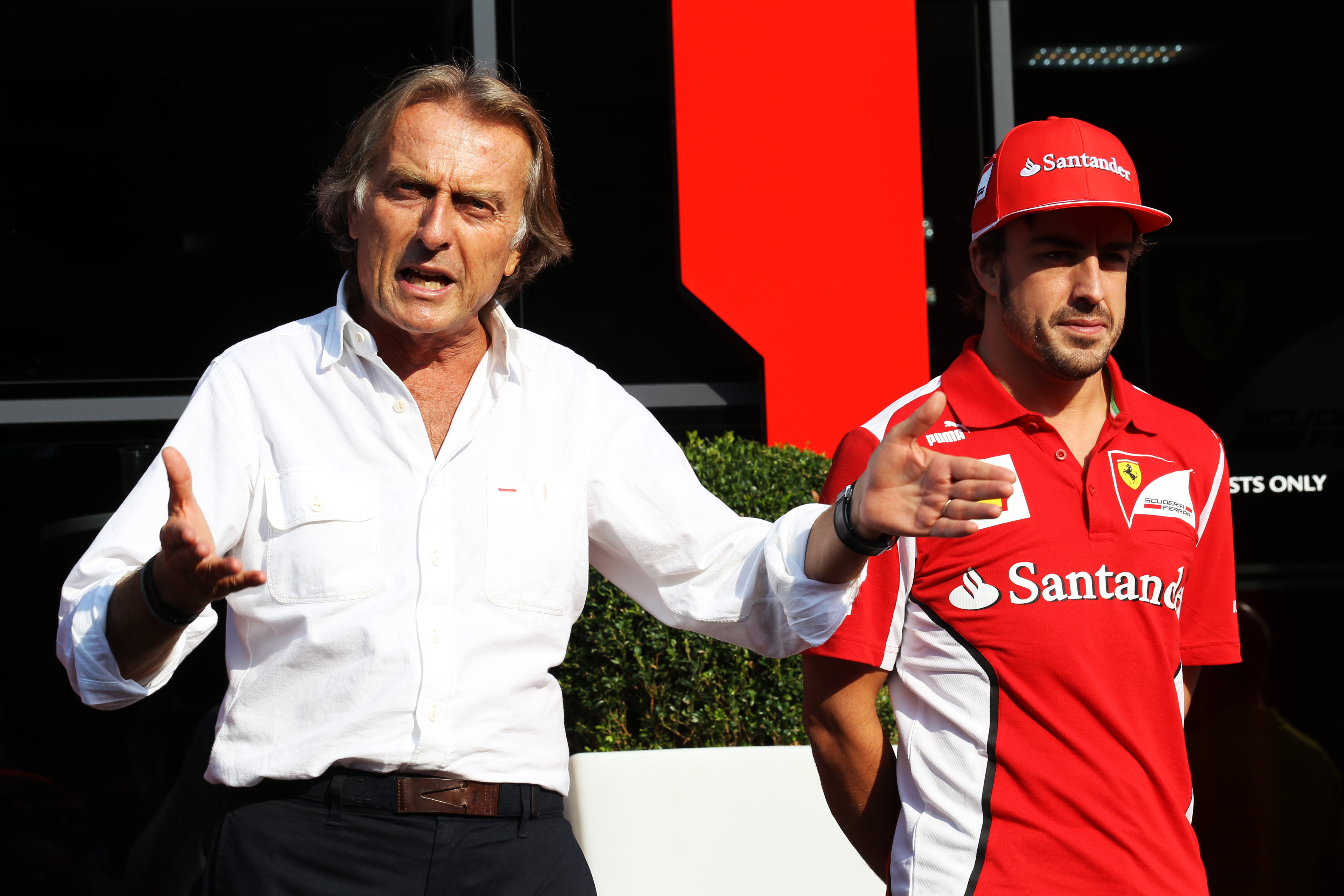 Montezemolo sluit combinatie Alonso-Vettel bij Ferrari uit
