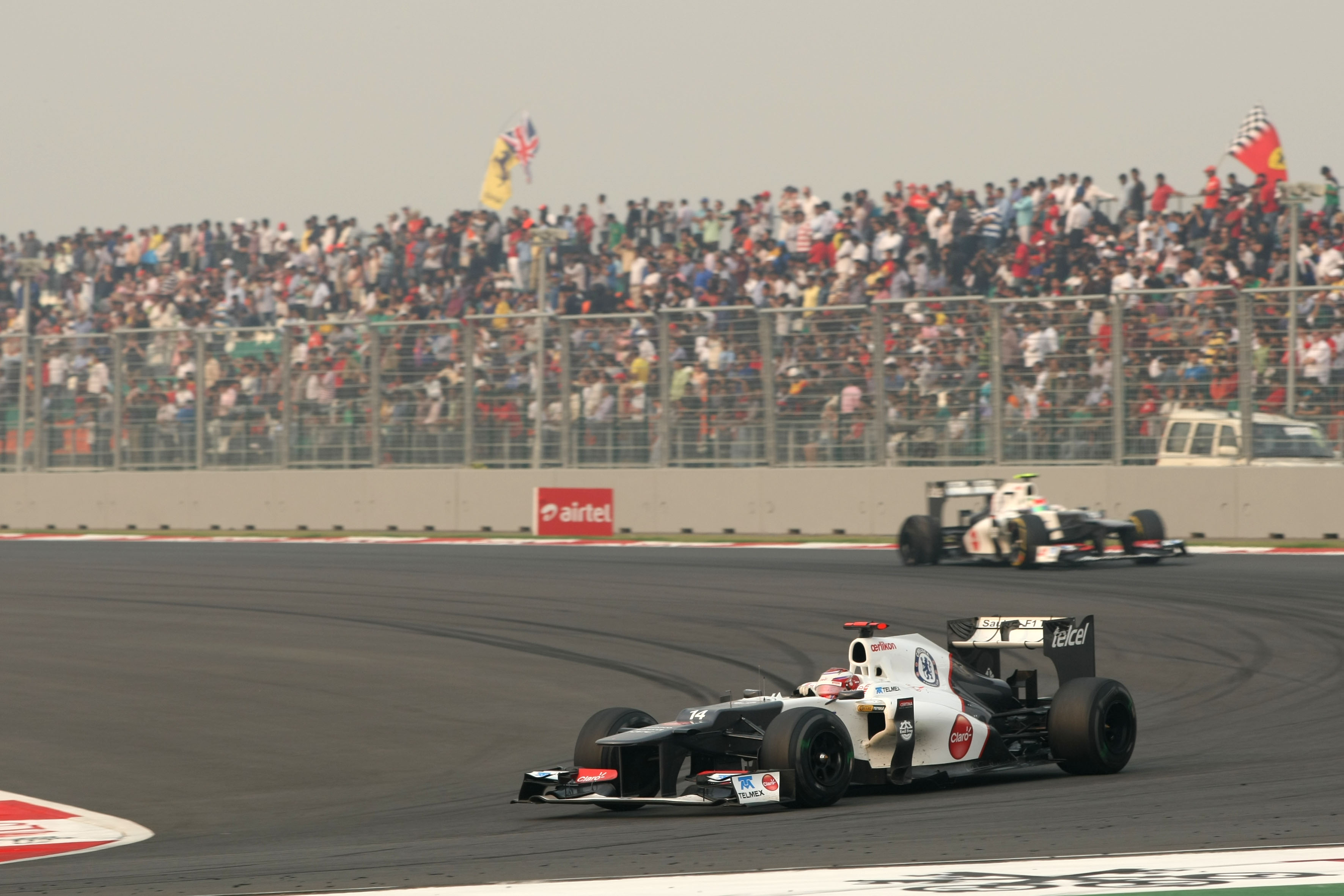 Sauber vertrekt teleurgesteld richting Abu Dhabi