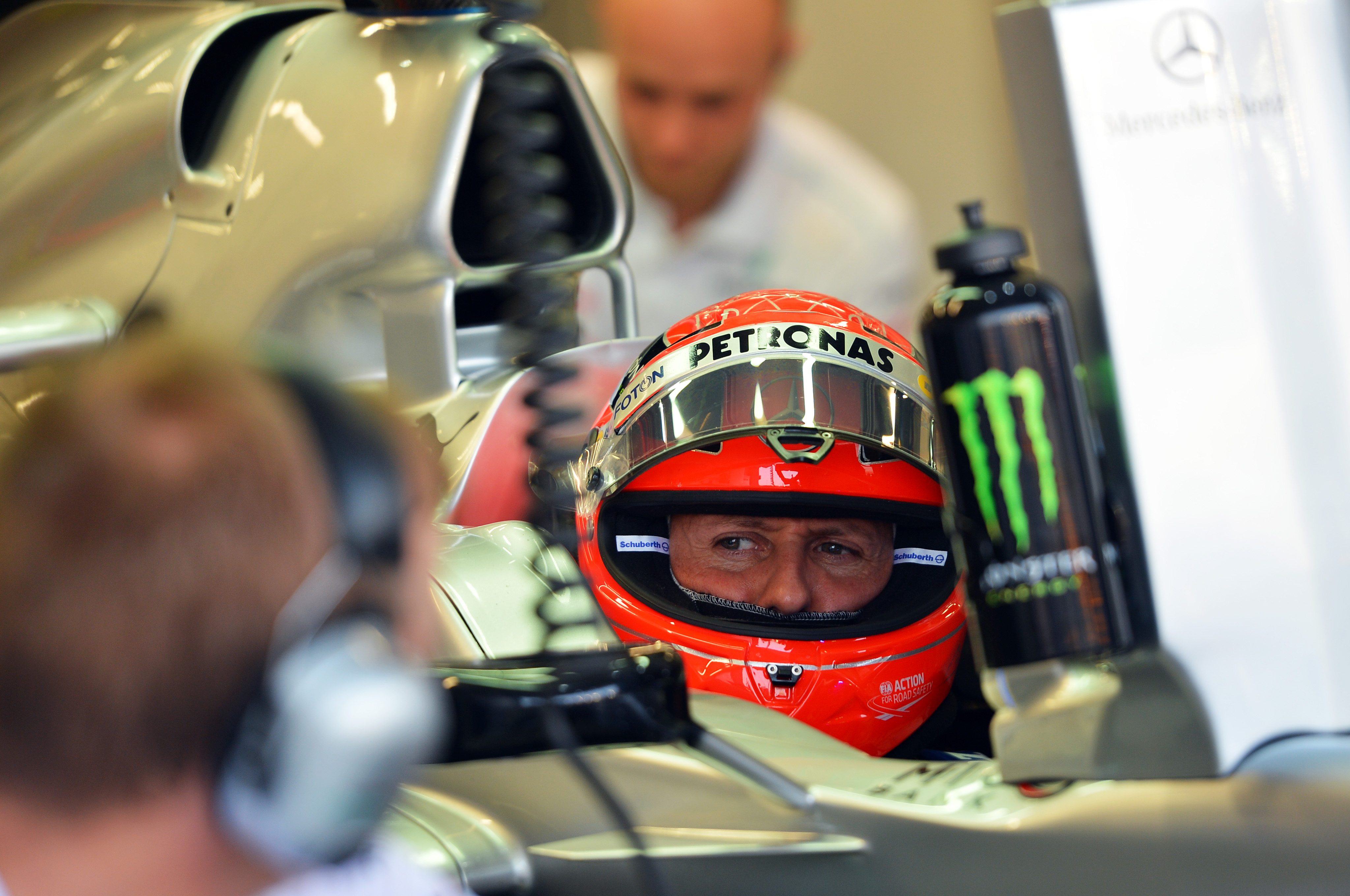 Schumacher ziet gridstraf als uitdaging