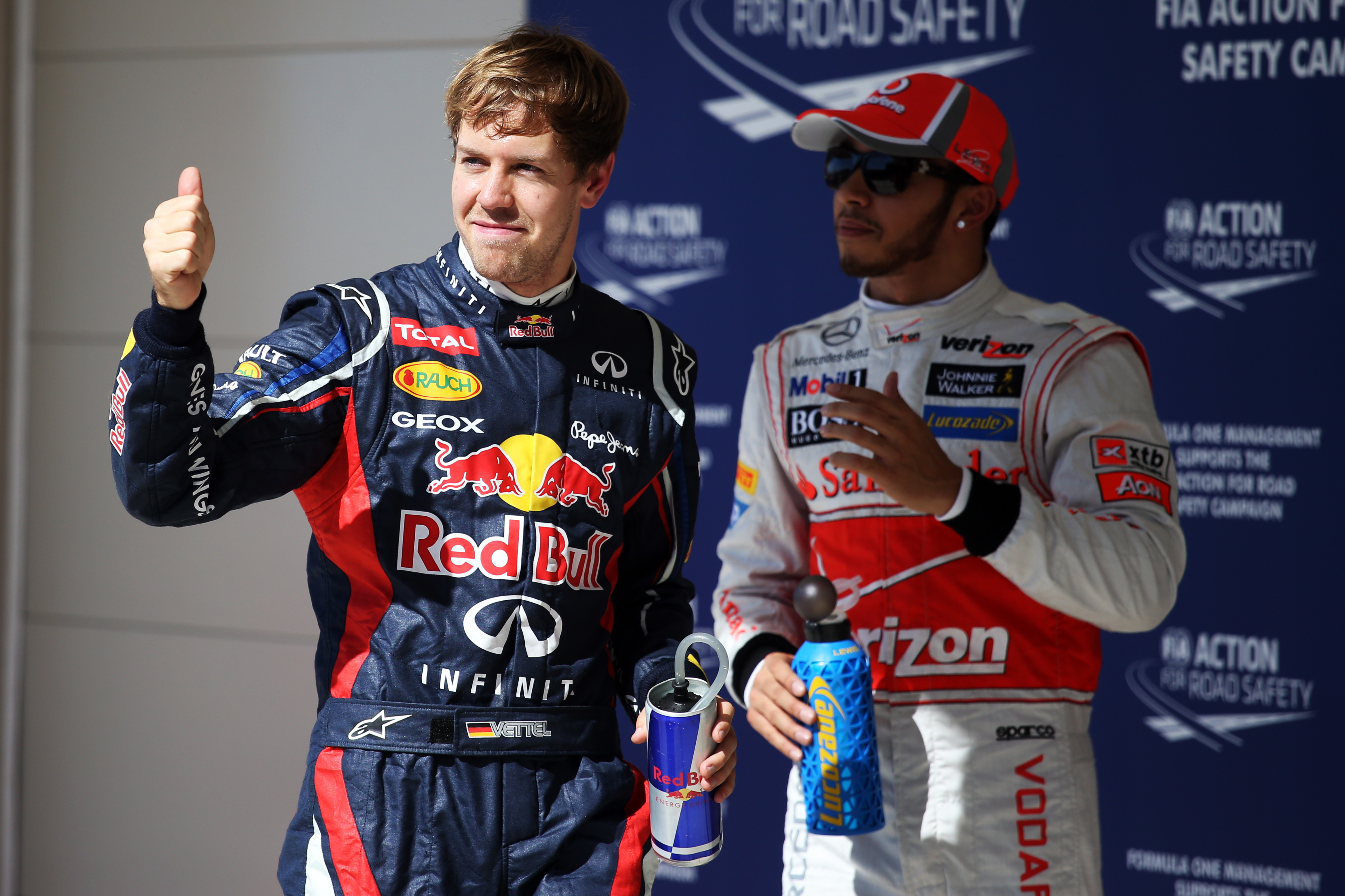 Kwalificatie: Vettel blijft Hamilton net voor