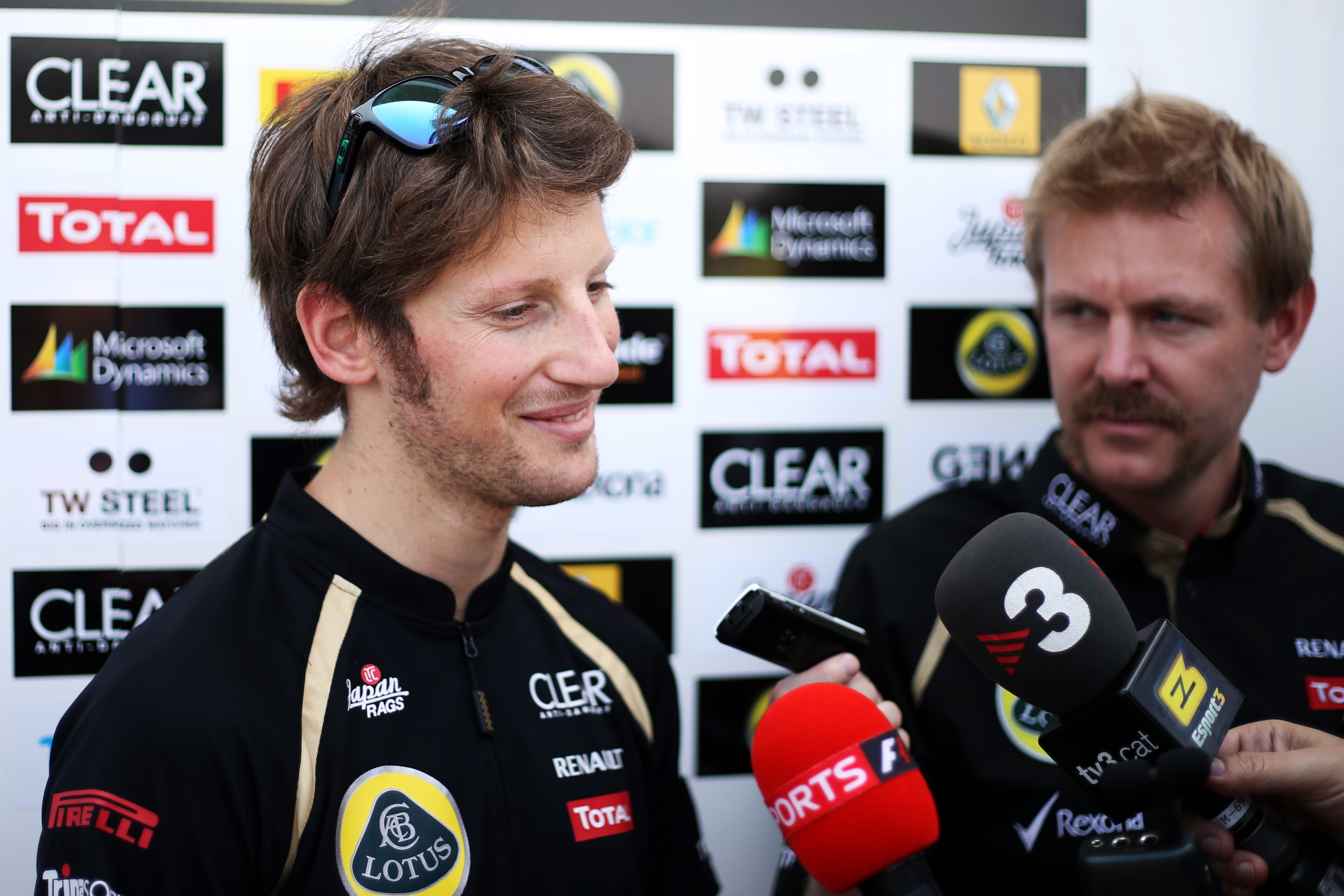 Grosjean positief over onderhandelingen met Lotus