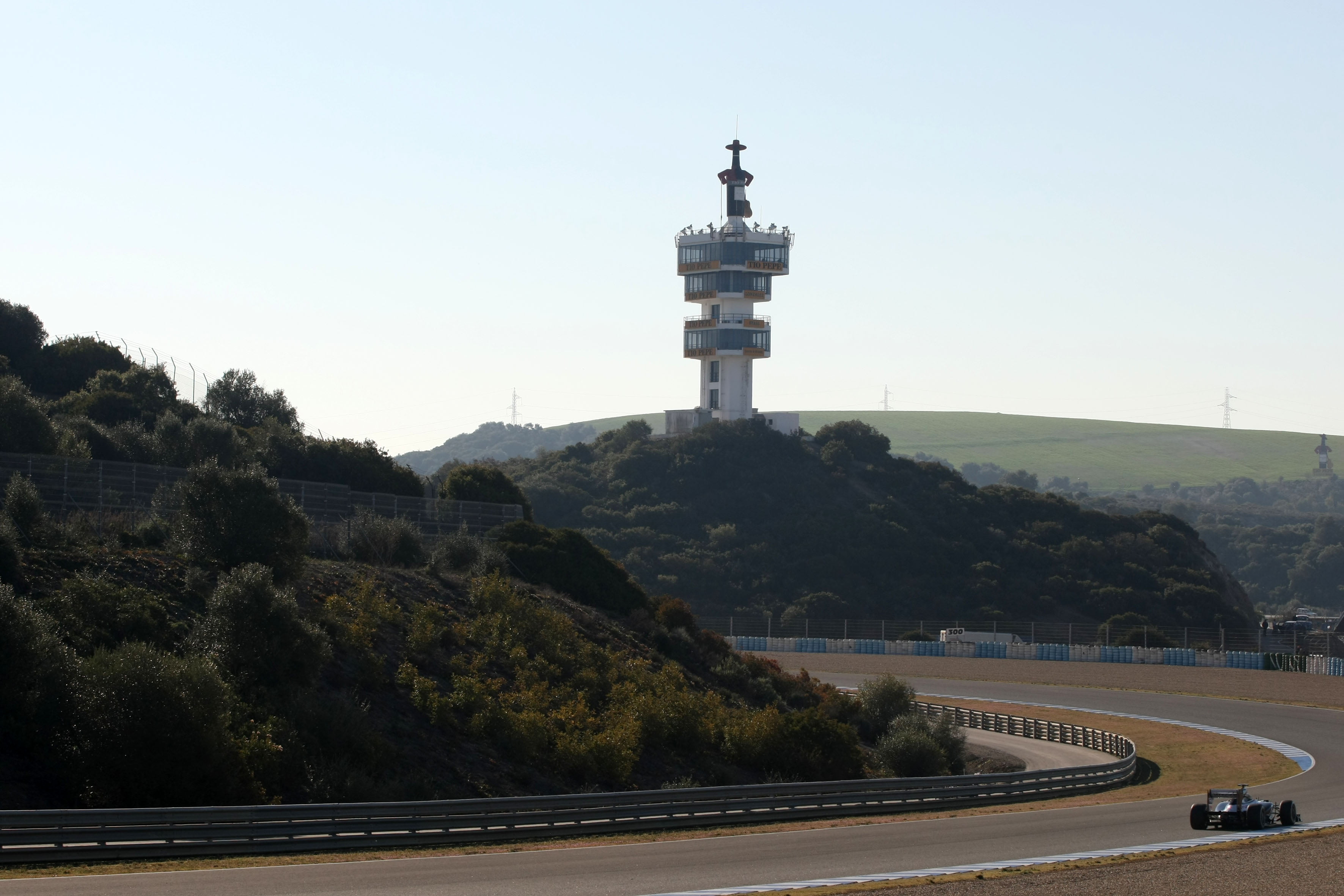 Deelnemersschema testdagen in Jerez