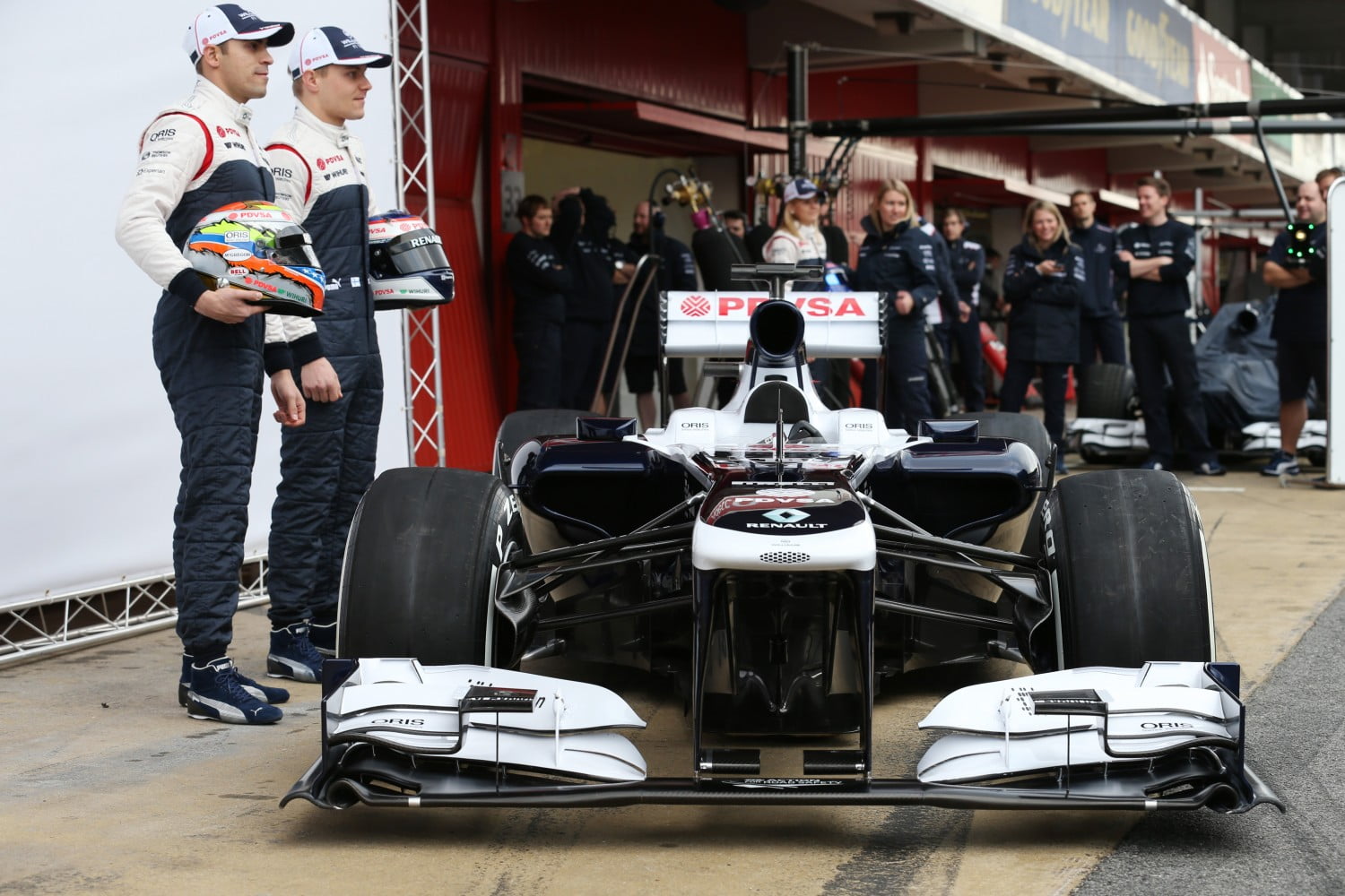 Foto's: Williams presenteert de FW35