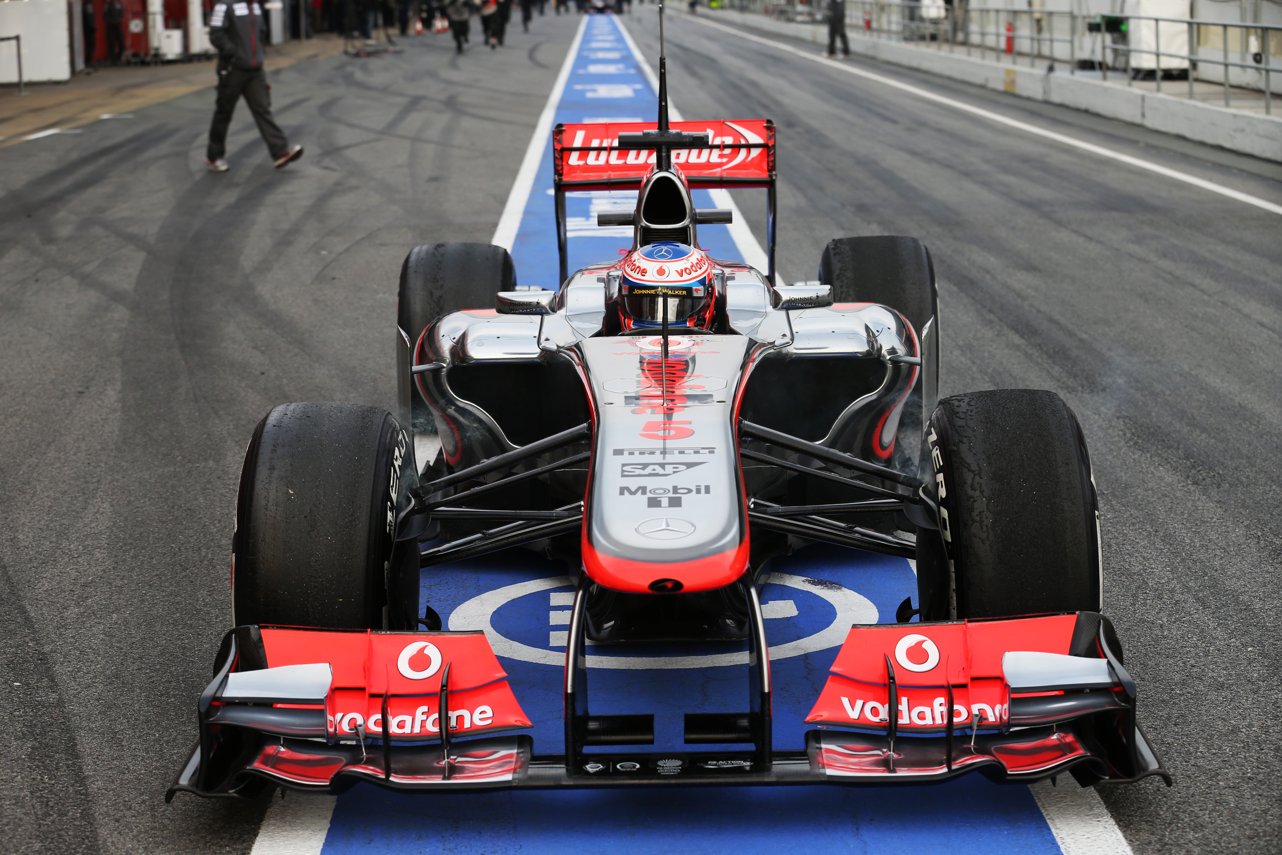 Button worstelt met nieuwe McLaren