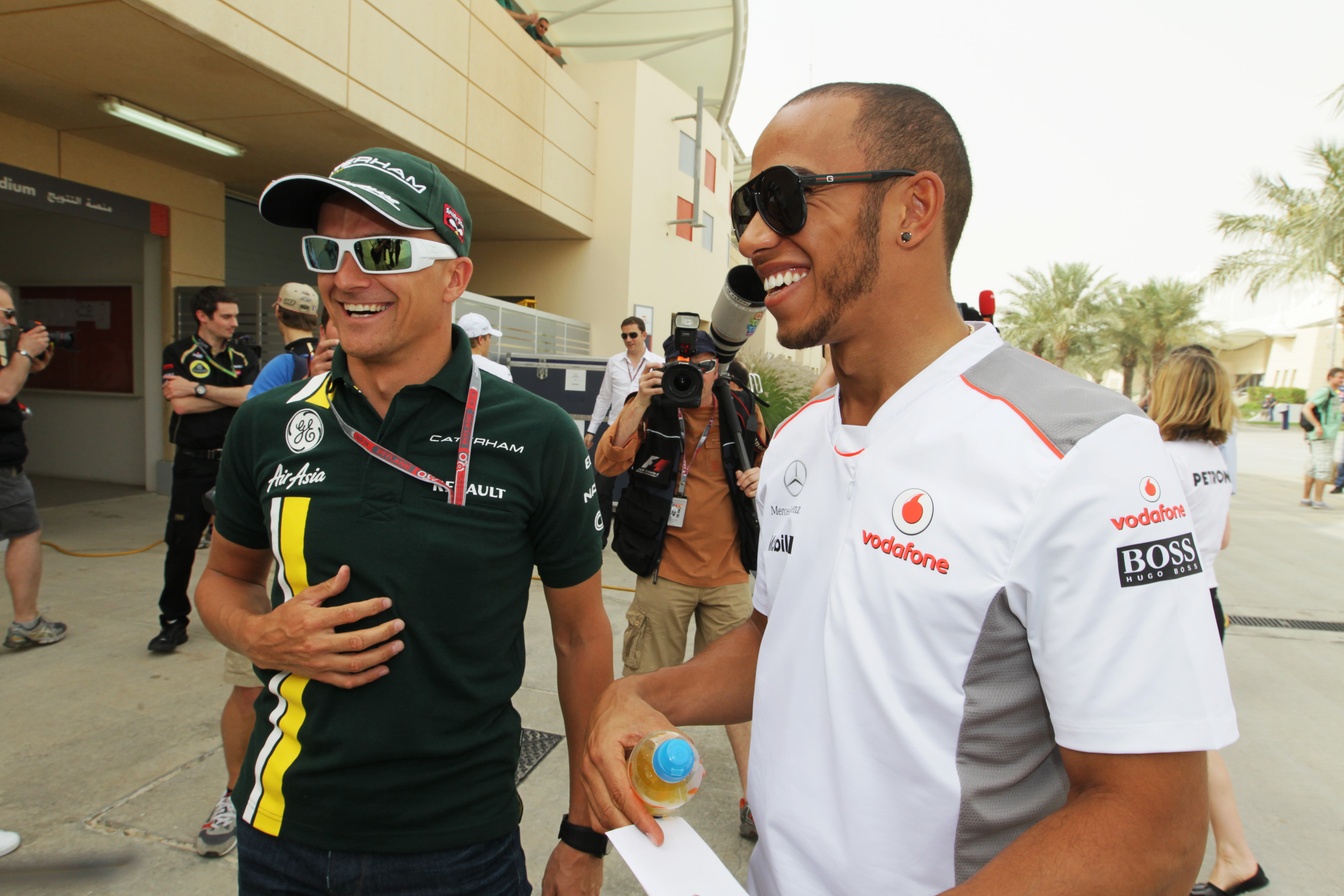 Hamilton: ‘Snap niet dat Kovalainen geen zitje heeft’