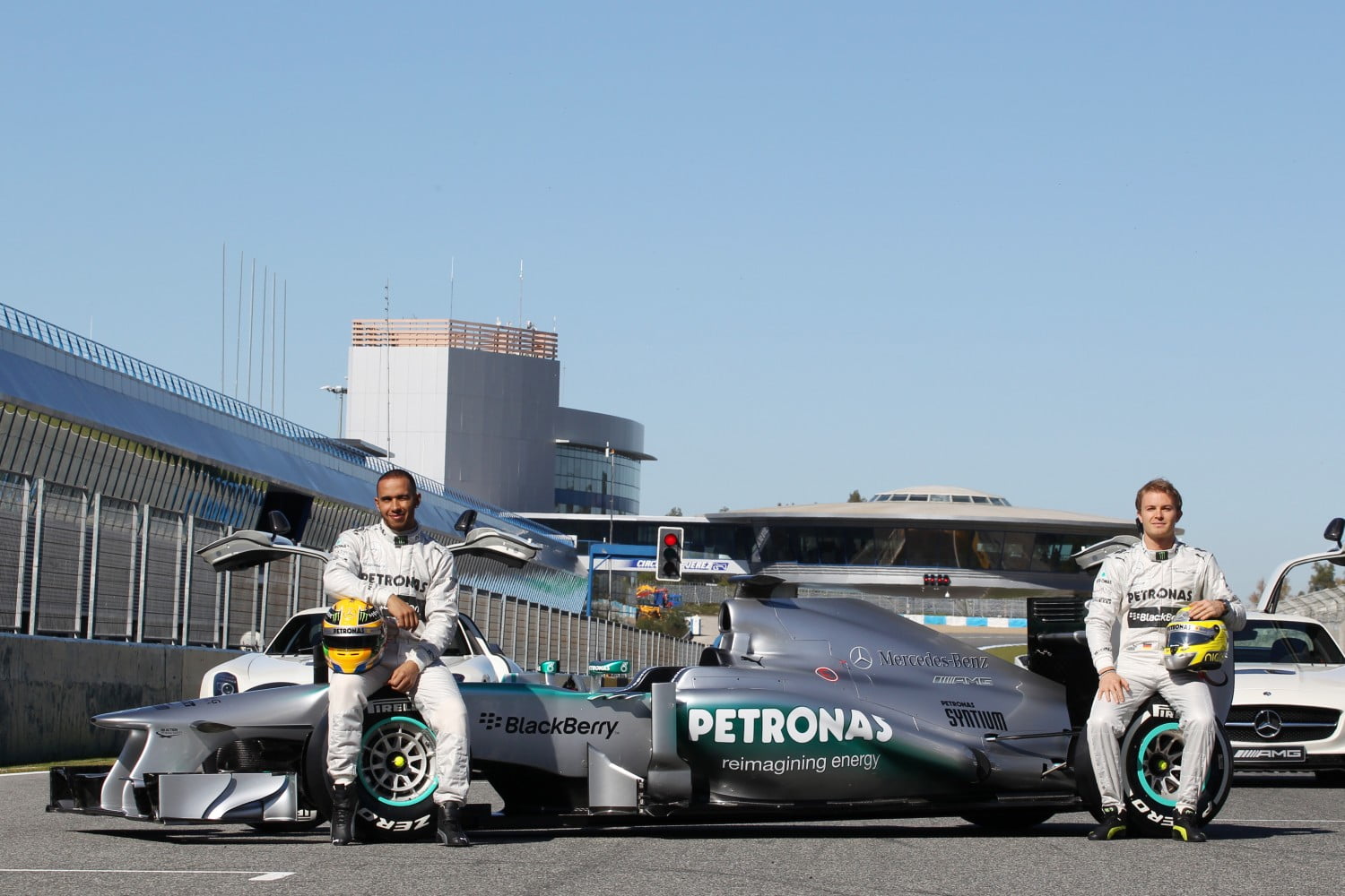 Foto's: Presentatie Mercedes F1 W04