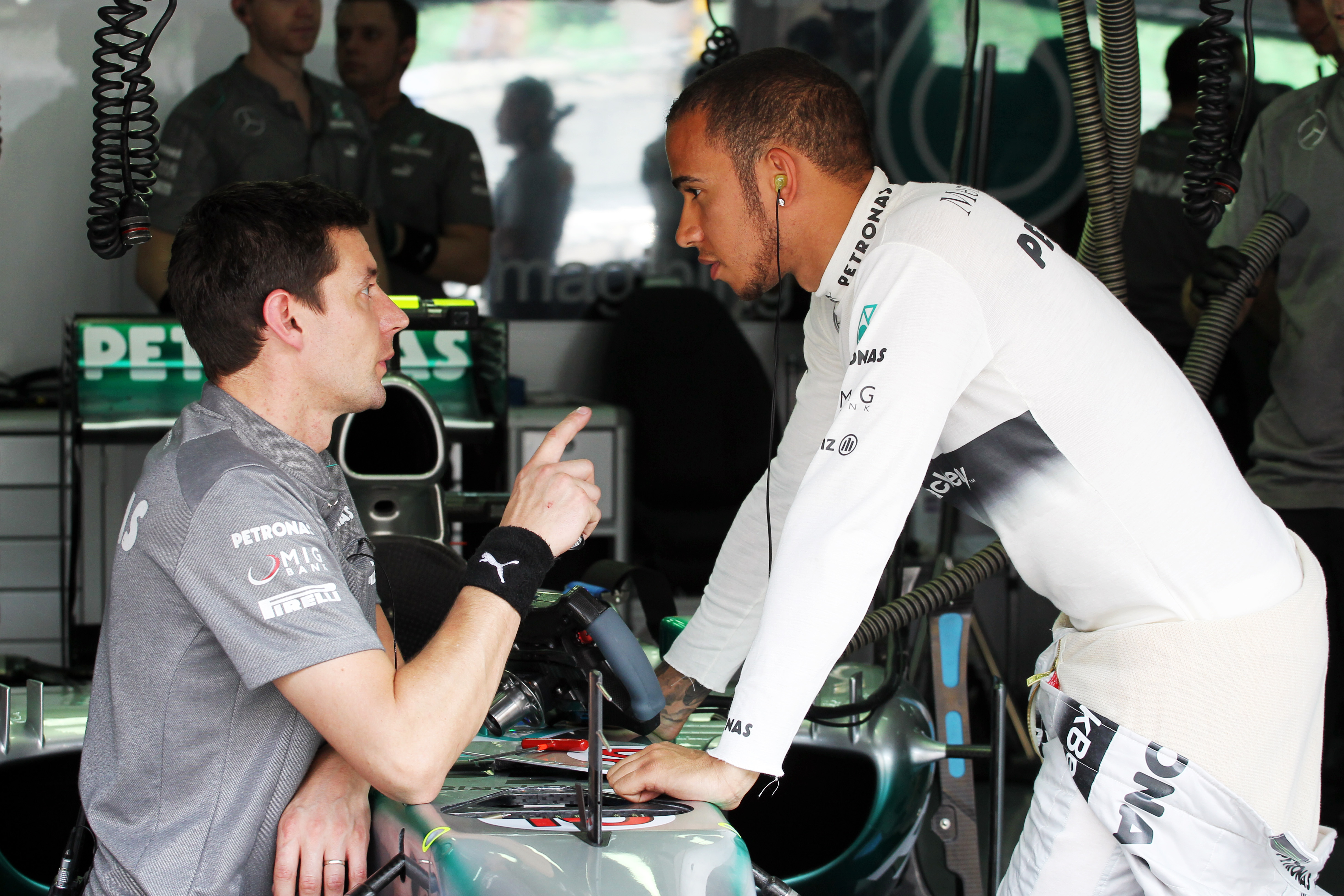 Hamilton: ‘Mercedes is competitief dit weekend’