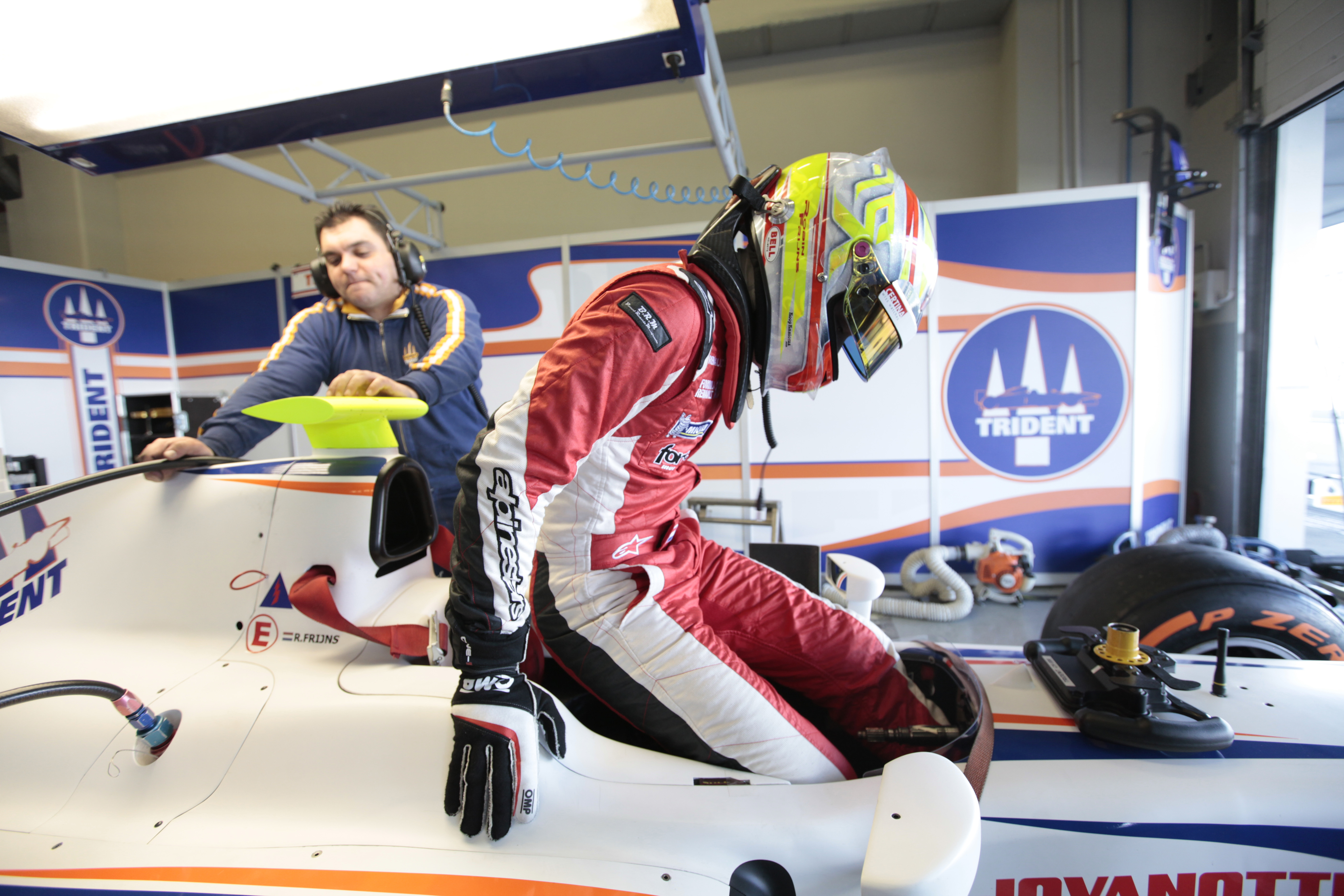 Update – Trident lovend over Frijns na GP2-test