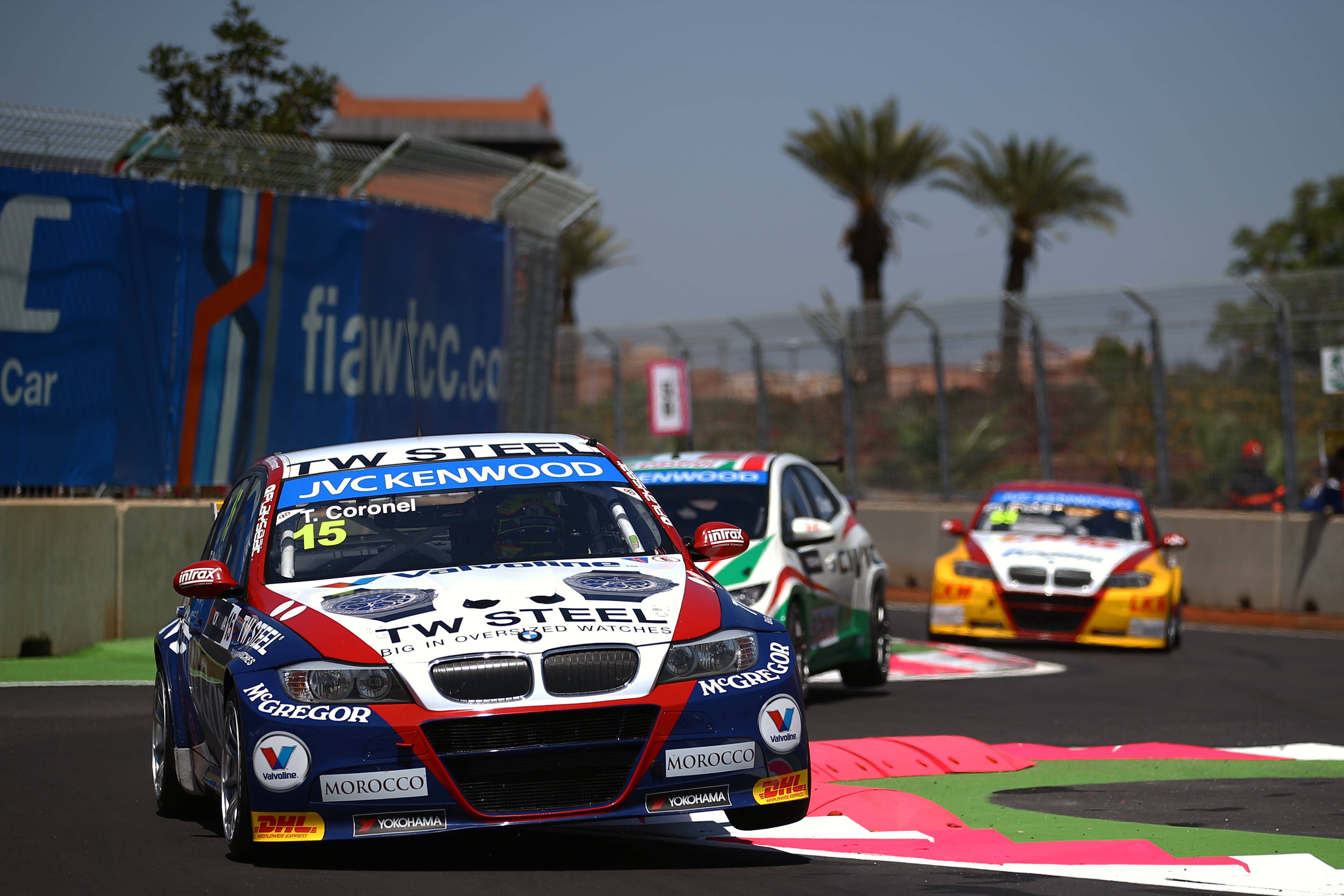 WTCC: Botsing en dubbele punten voor Coronel