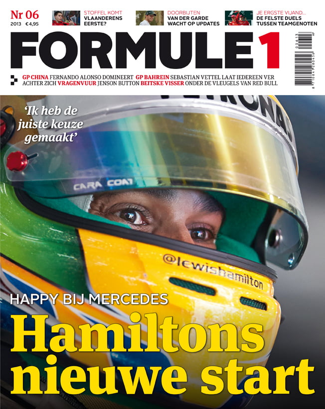 Formule 1 nr. 6 is uit!