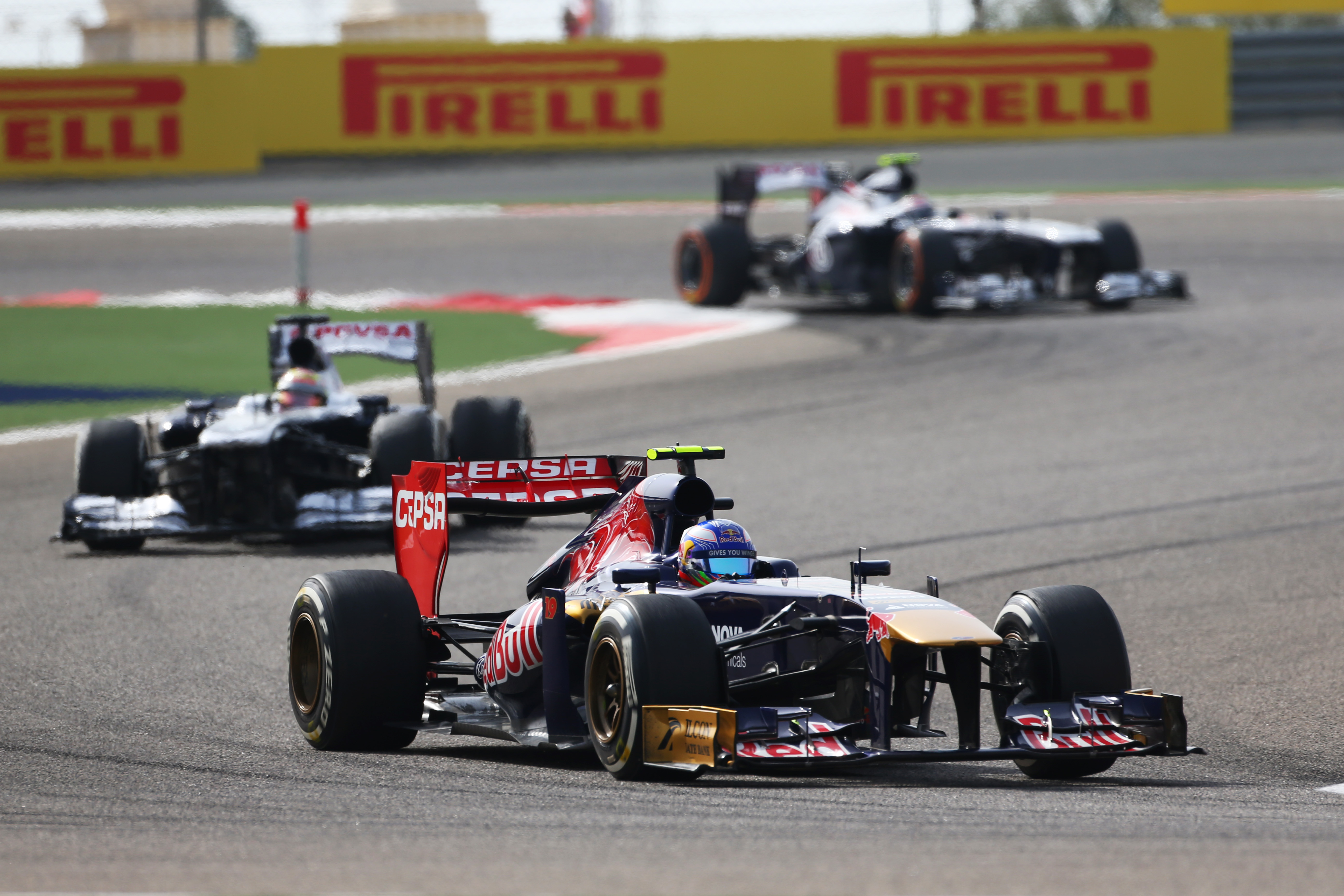 Toro Rosso komt er niet aan te pas in Bahrein